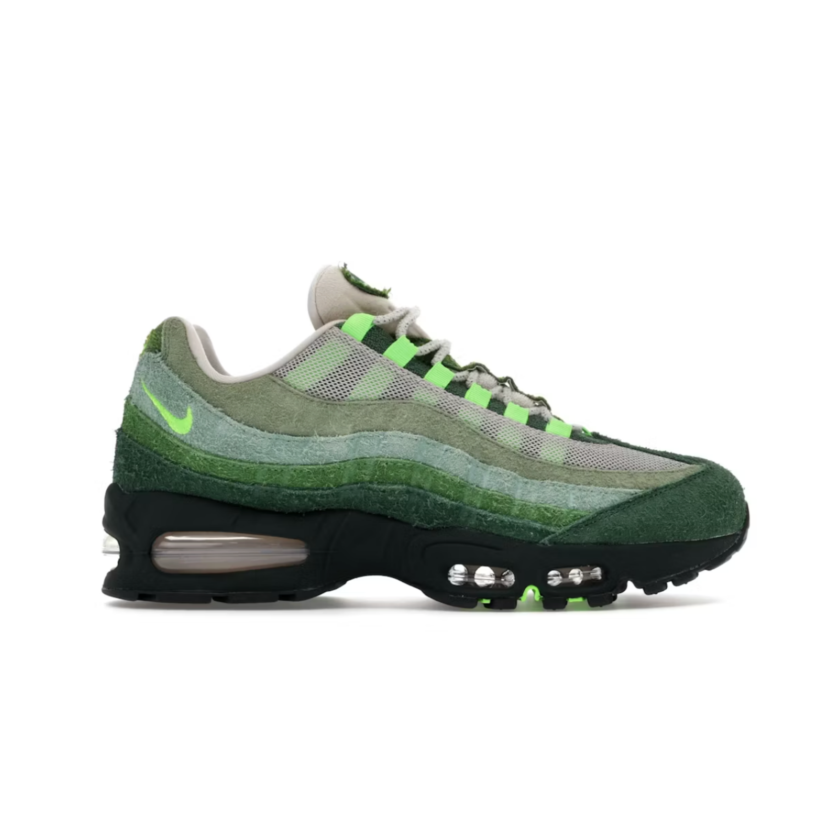 Nike Nike Air Max 95 Big Bubble Ducks of a Feather Oregon Ducks The Woods Size 10, DS BRAND NEW