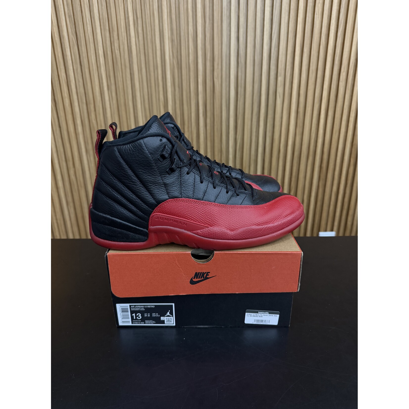 Jordan Jordan 12 Retro Flu Game (2025) Size 13, PREOWNED