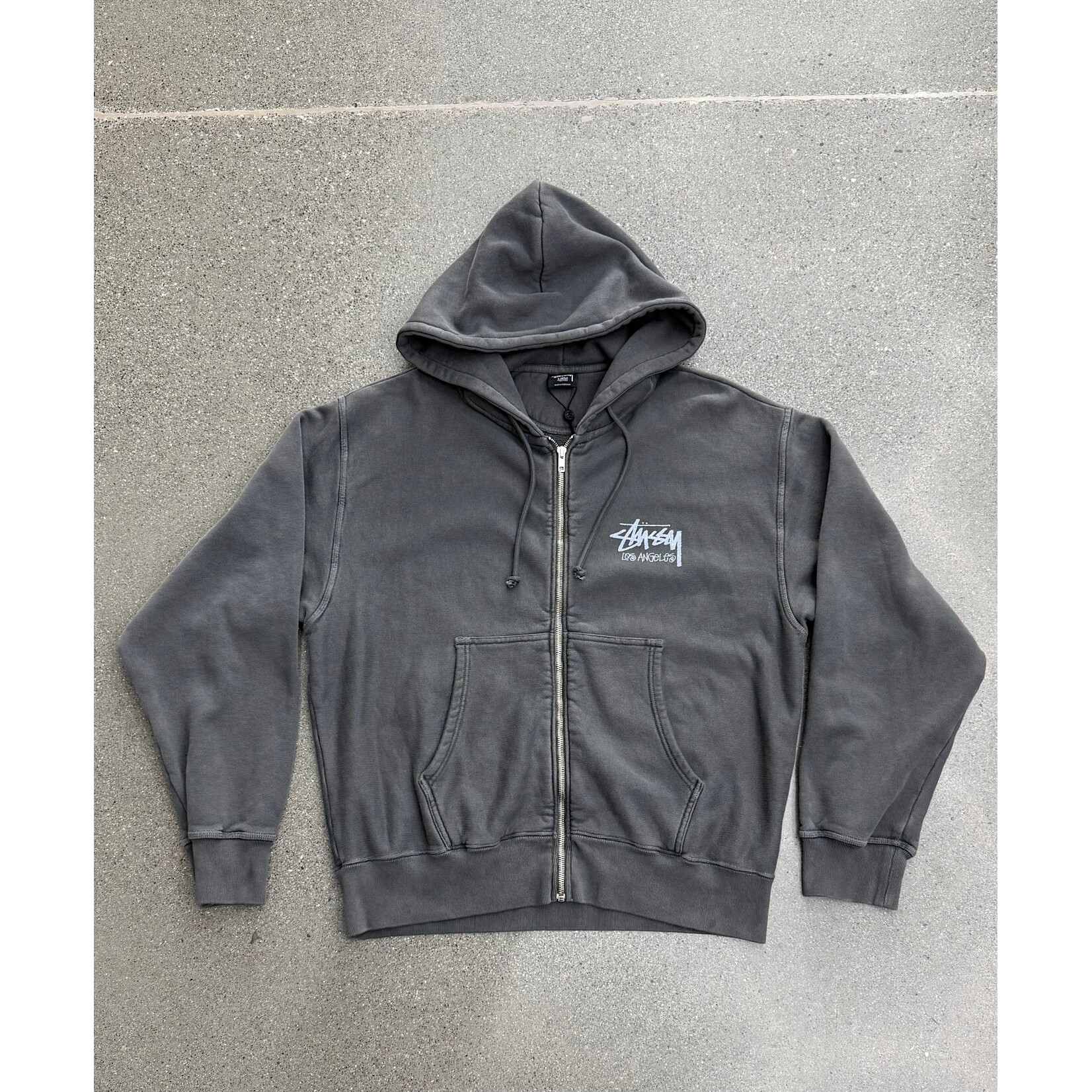 Stussy Stussy Chapter Los Angeles Zip Hoodie Faded Black Size XLarge, DS BRAND NEW