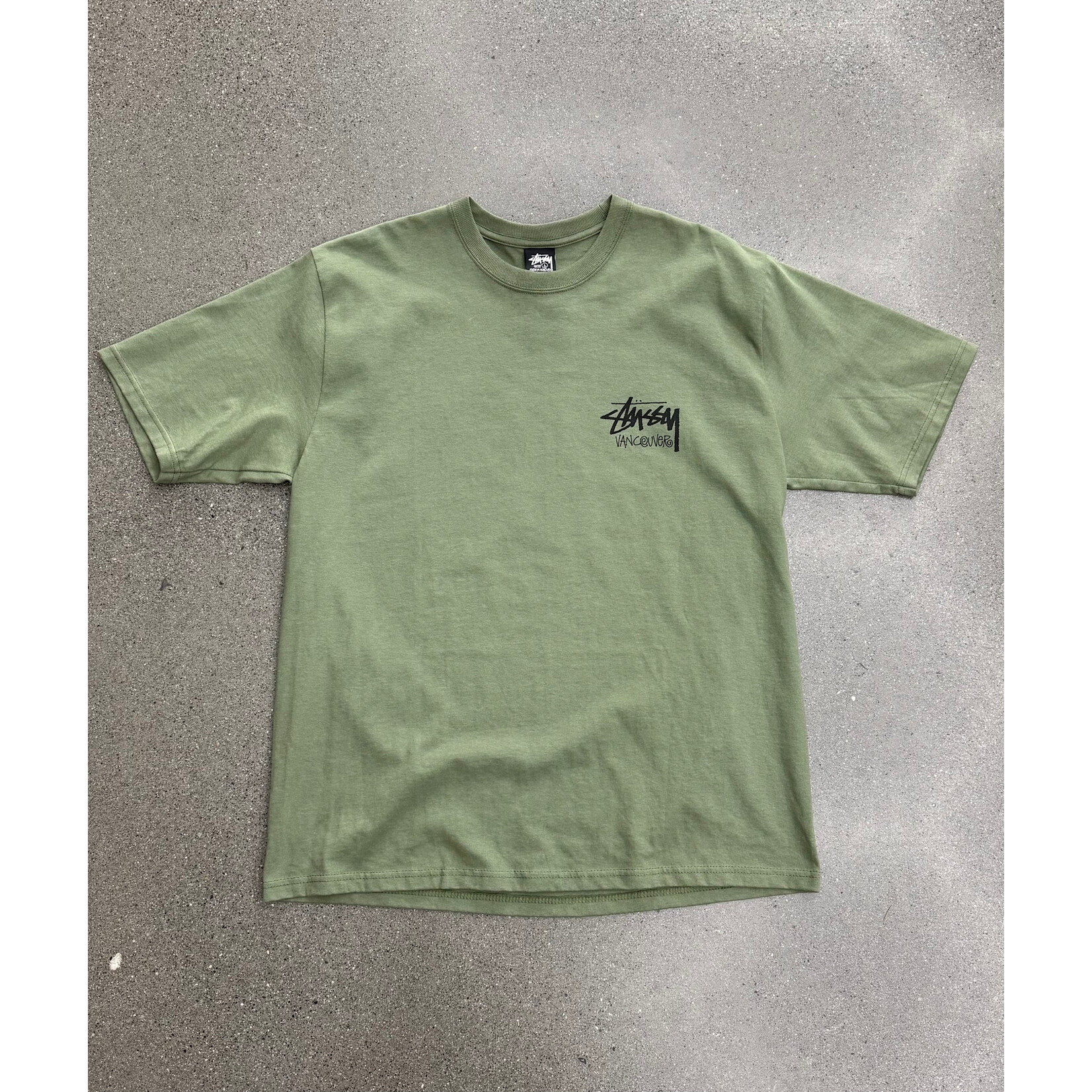 Stussy Stussy Chapter Tee Vancouver Olive Size Large, DS BRAND NEW