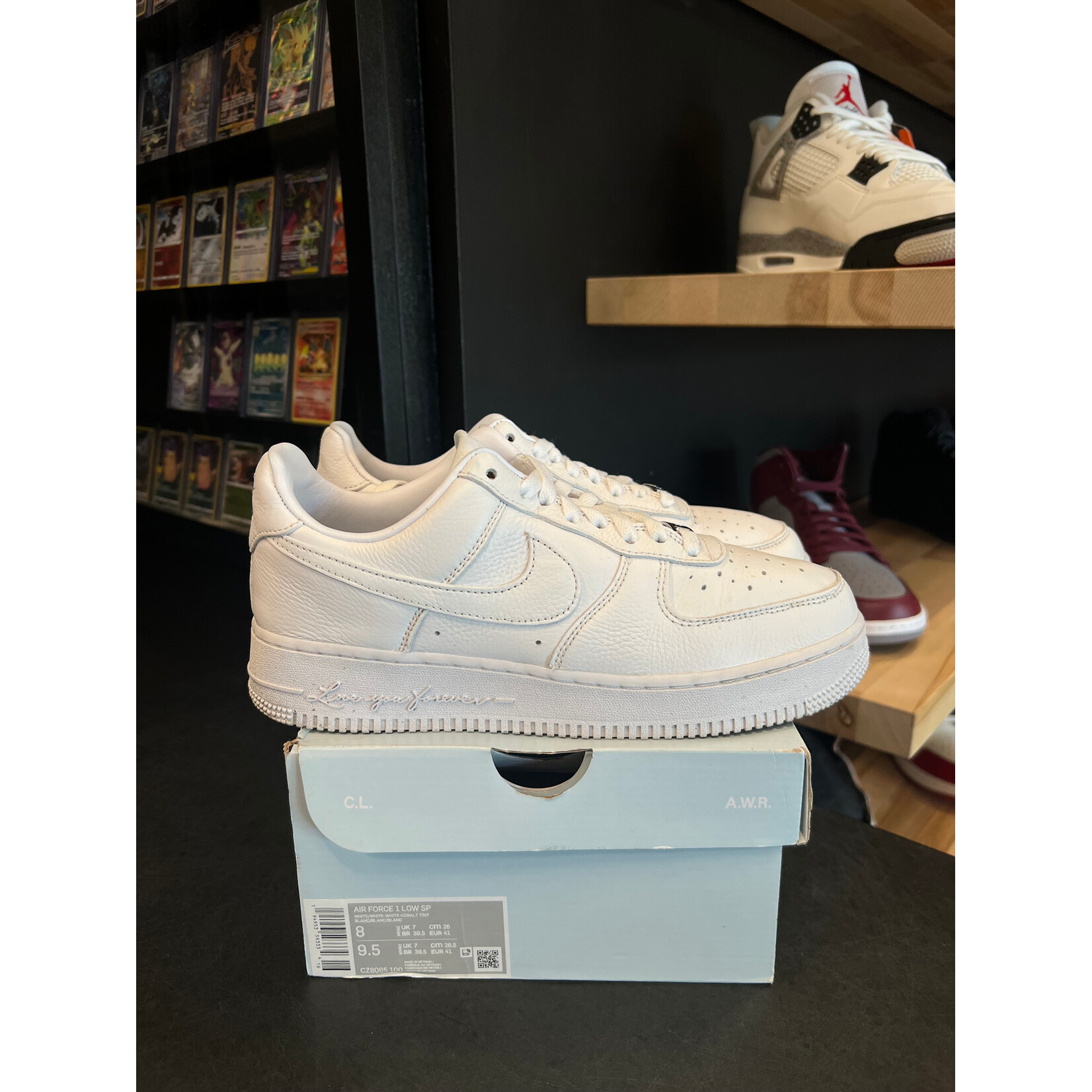 Nike Air Force 1 Low Drake NOCTA Certified Lover Boy Size 8, PREOWNED