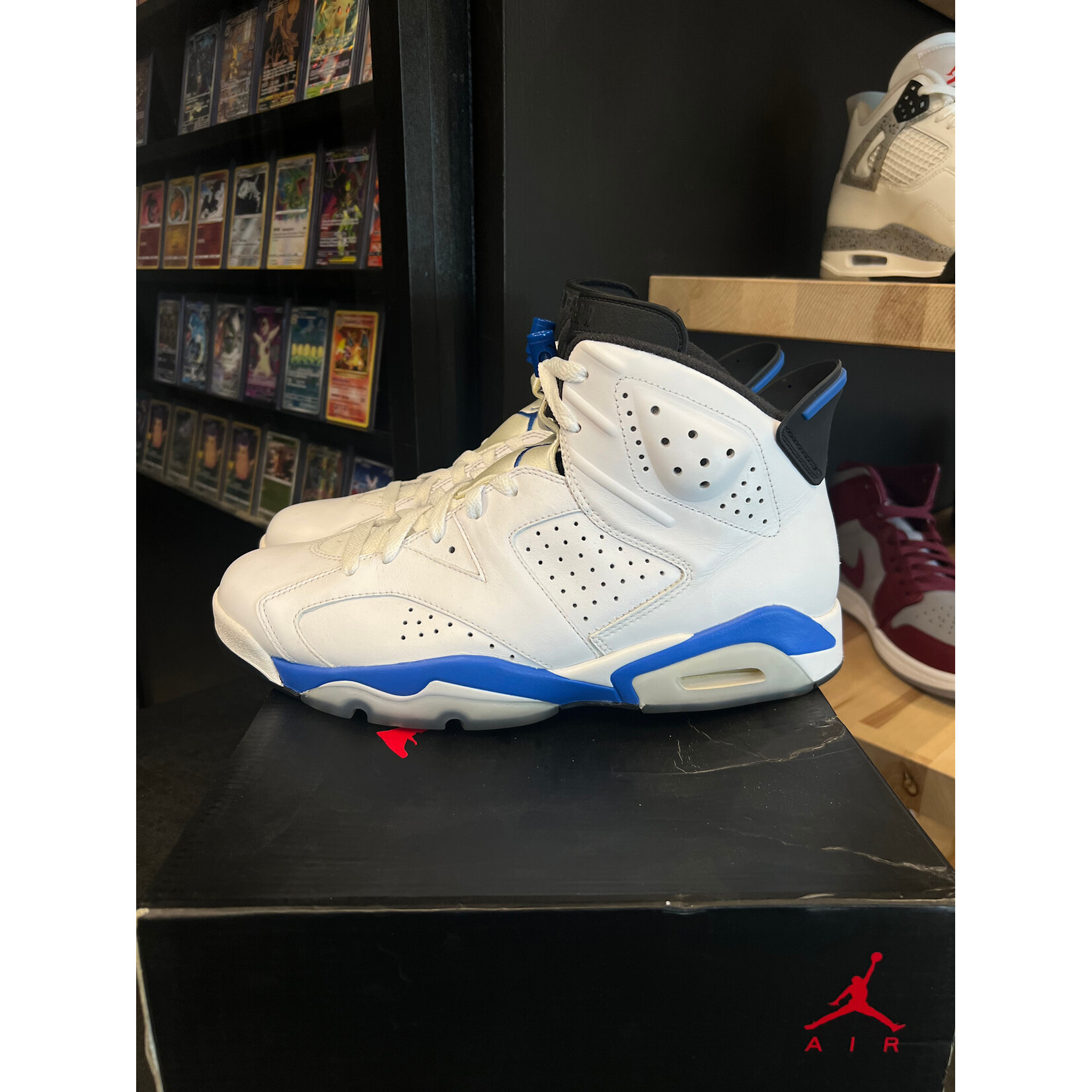 Jordan Jordan 6 Retro Sport Blue (2014) Size 10.5, PREOWNED