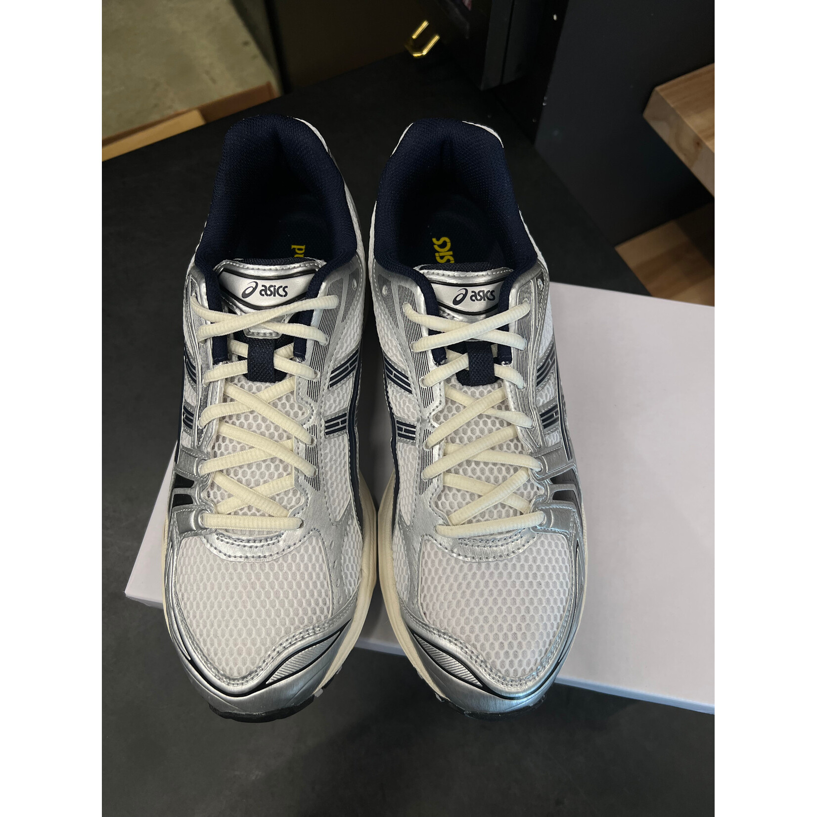 ASICS ASICS Gel-Kayano 14 JJJJound White Navy Size 10.5, PREOWNED