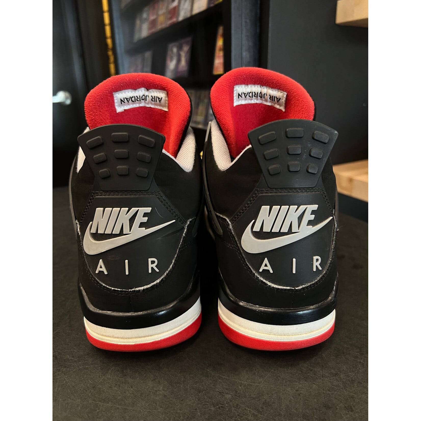 Jordan Jordan 4 Retro Bred (2019) Size 12, PREOWNED NO BOX
