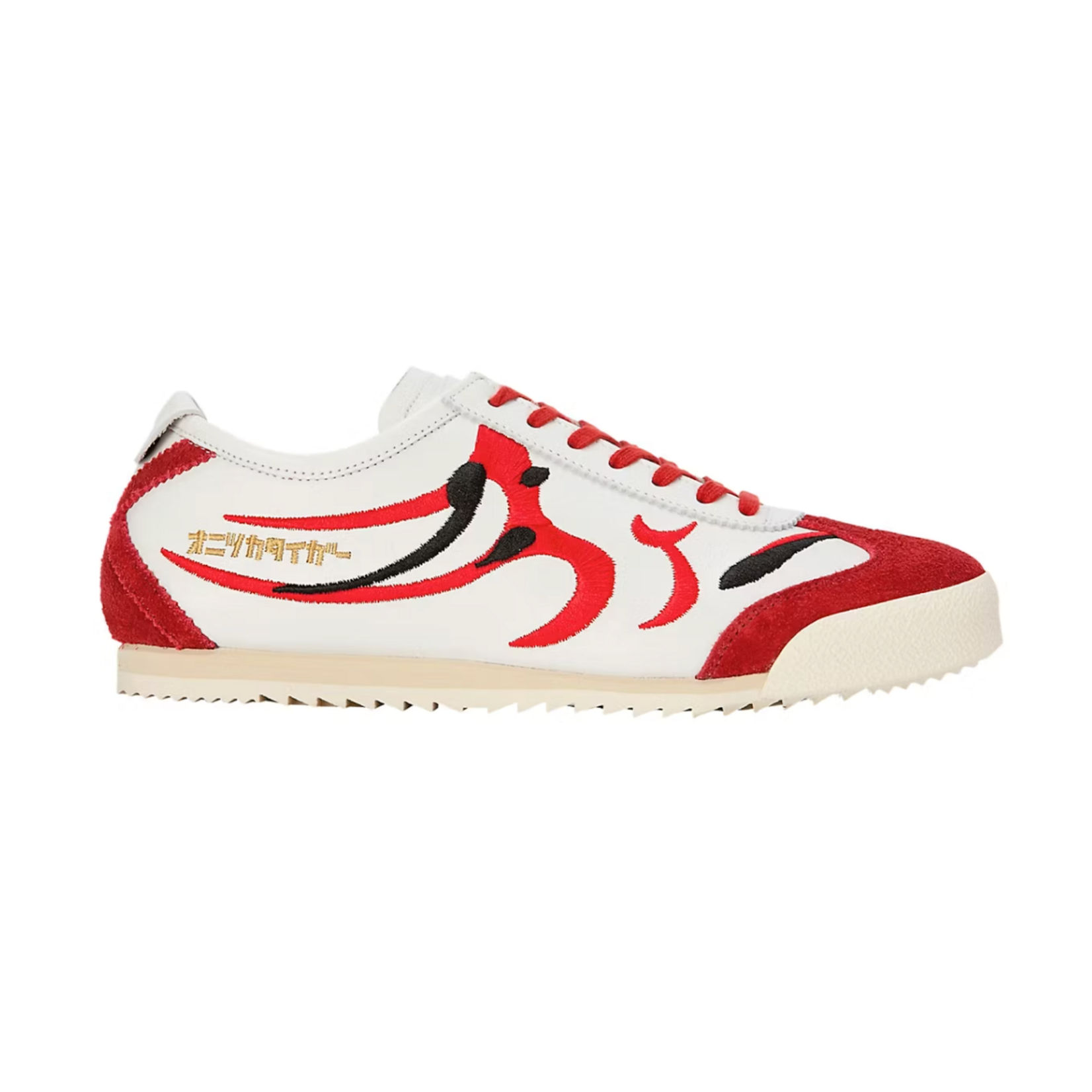 Onitsuka Onitsuka Tiger Mexico 66 Deluxe NM White Classic Red Kumadori Size 14, DS BRAND NEW