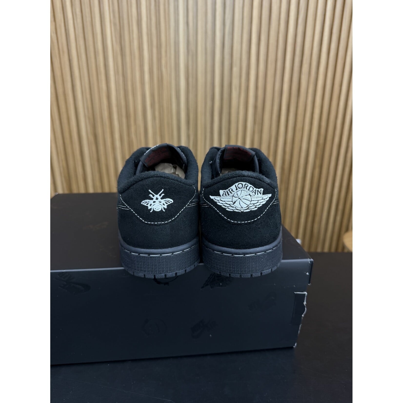 Jordan Jordan 1 Retro Low OG SP Travis Scott Black Phantom Size 11, PREOWNED