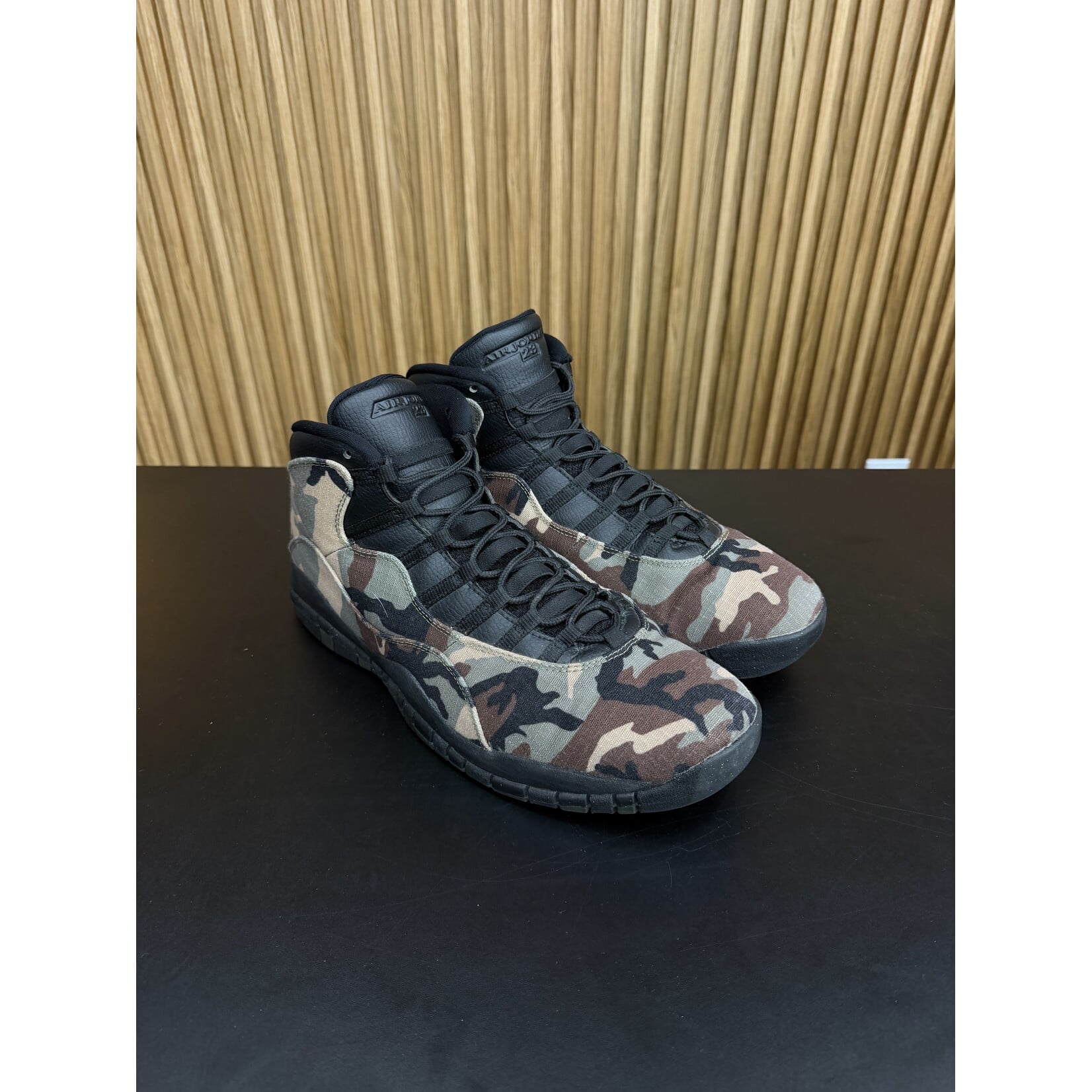Jordan Jordan 10 Retro Woodland Camo Size 14, PREOWNED NO BOX