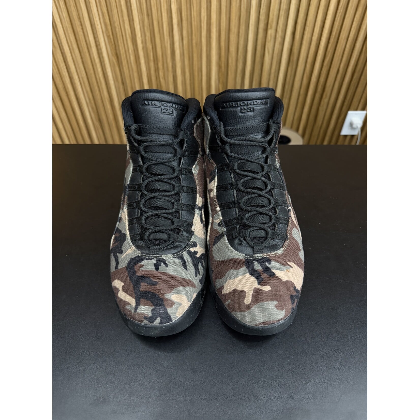 Jordan Jordan 10 Retro Woodland Camo Size 14, PREOWNED NO BOX