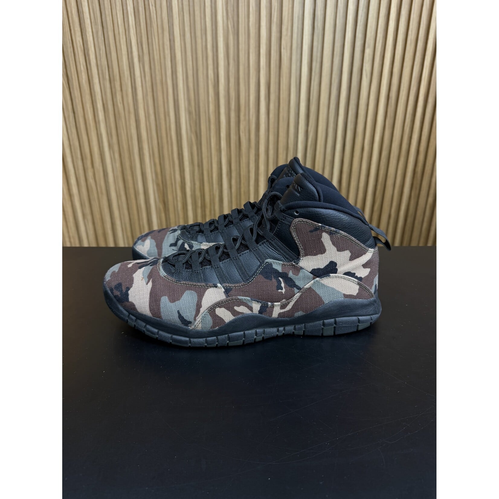 Jordan Jordan 10 Retro Woodland Camo Size 14, PREOWNED NO BOX