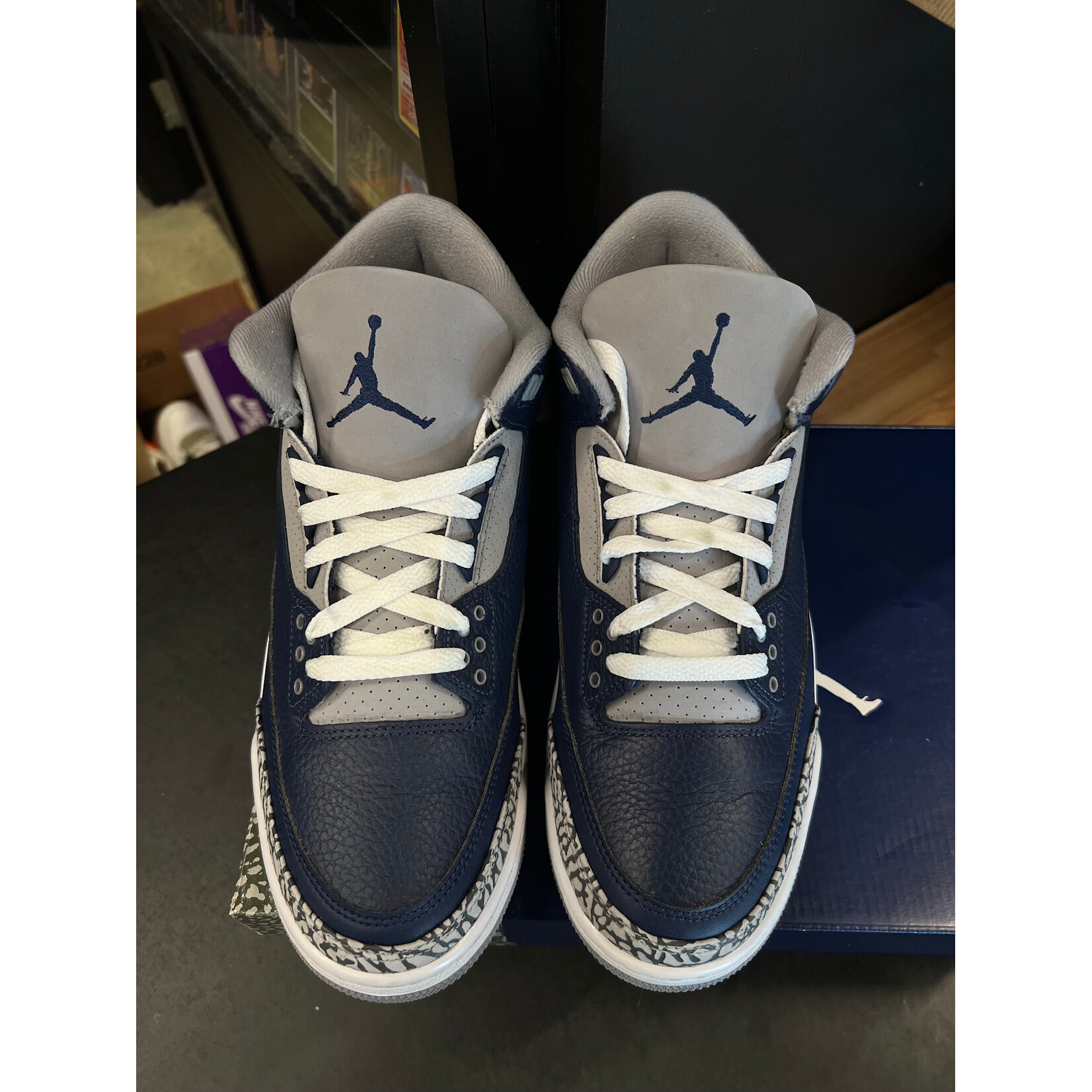Jordan Jordan 3 Retro Georgetown (2021) Size 10, PREOWNED