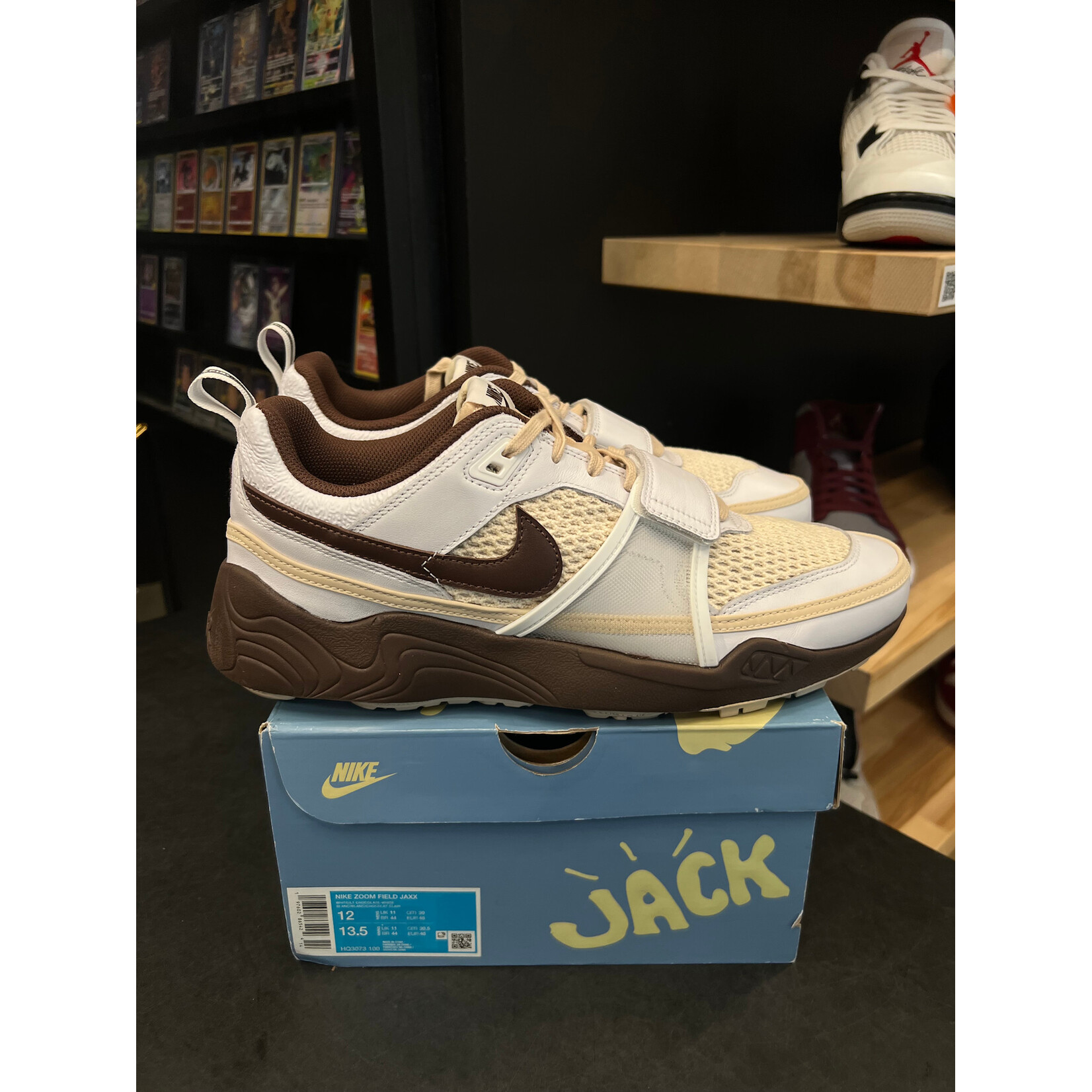 Nike Nike Zoom Field Jaxx Travis Scott Light Chocolate Size 12, PREOWNED