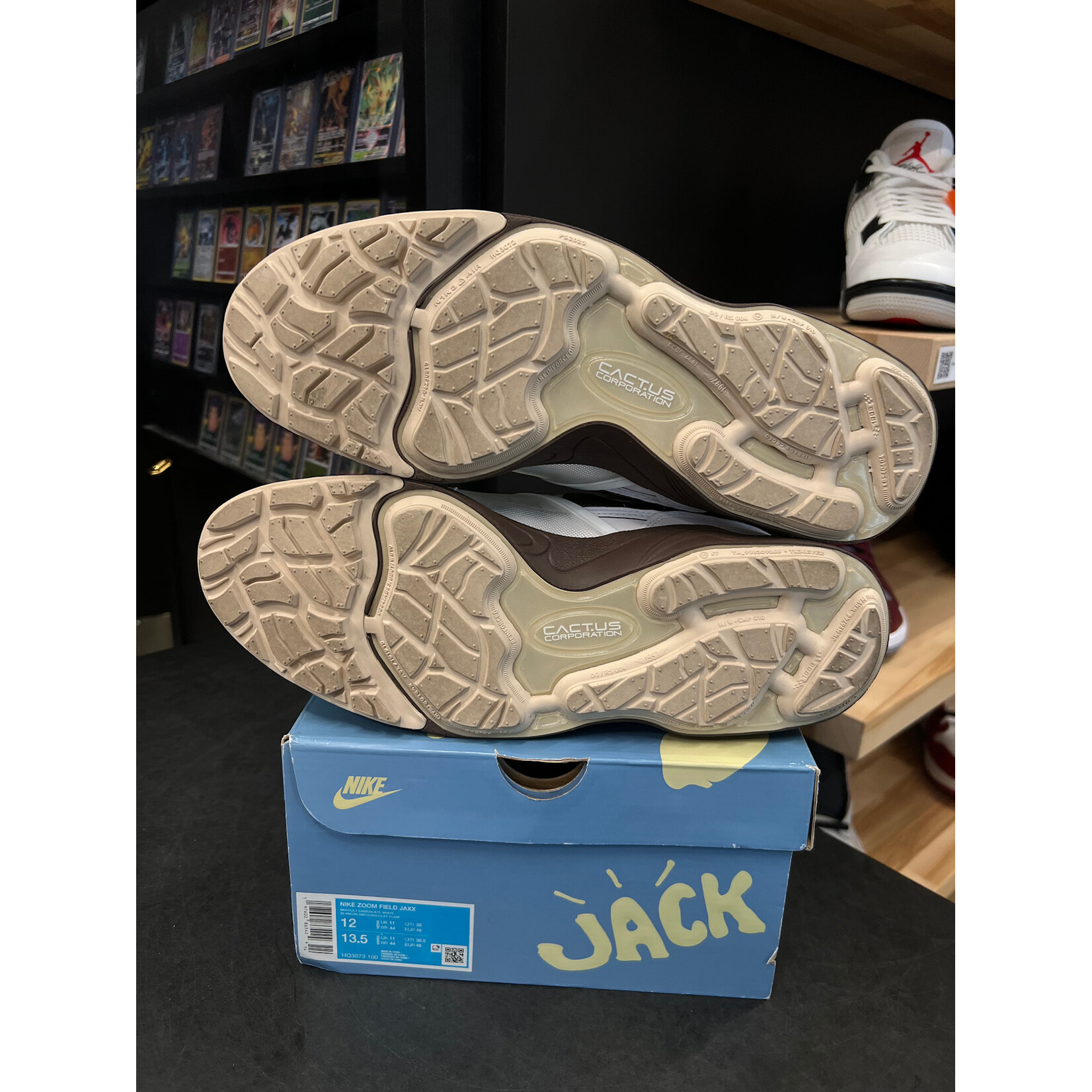 Nike Nike Zoom Field Jaxx Travis Scott Light Chocolate Size 12, PREOWNED