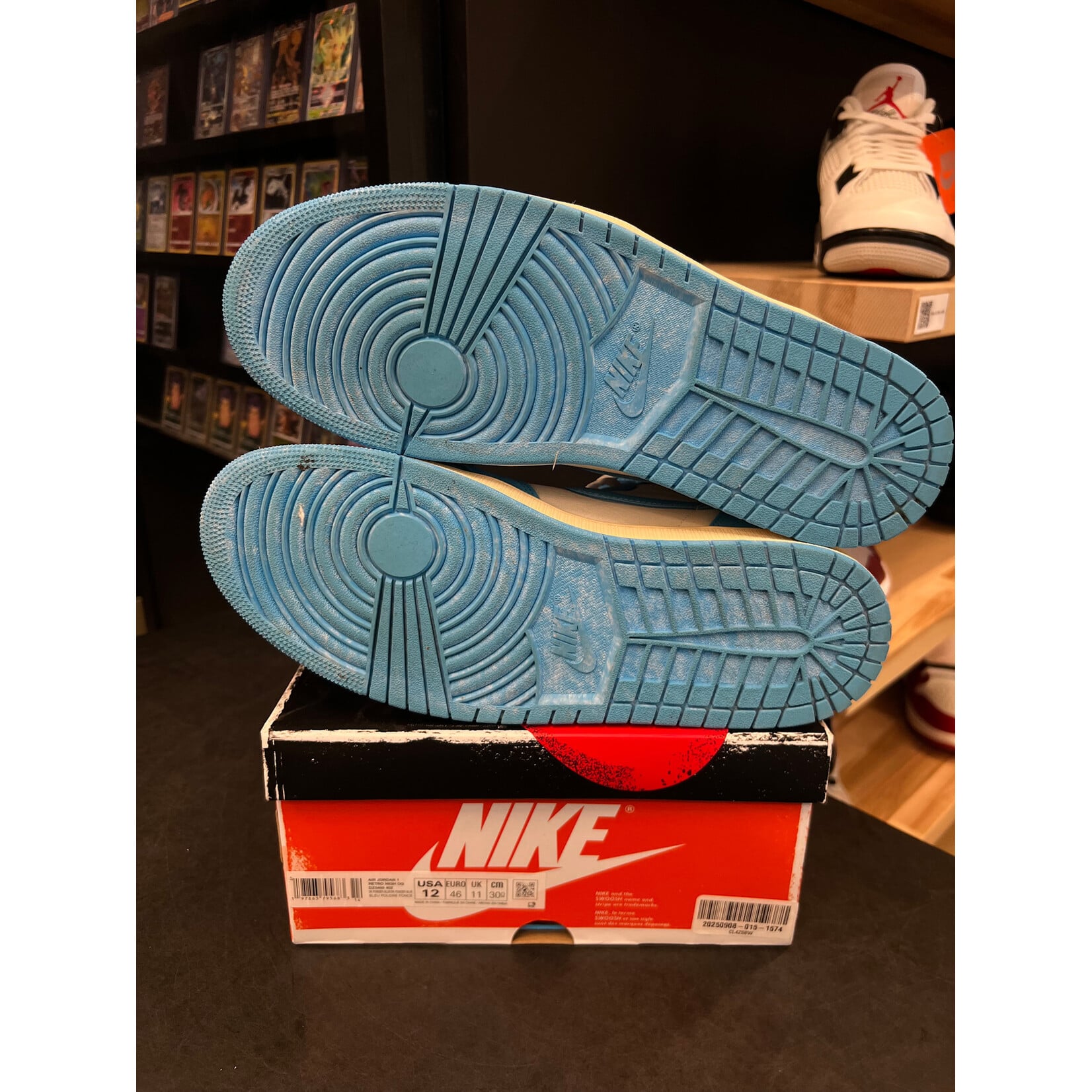 Jordan Jordan 1 Retro High OG UNC Reimagined Size 12, PREOWNED