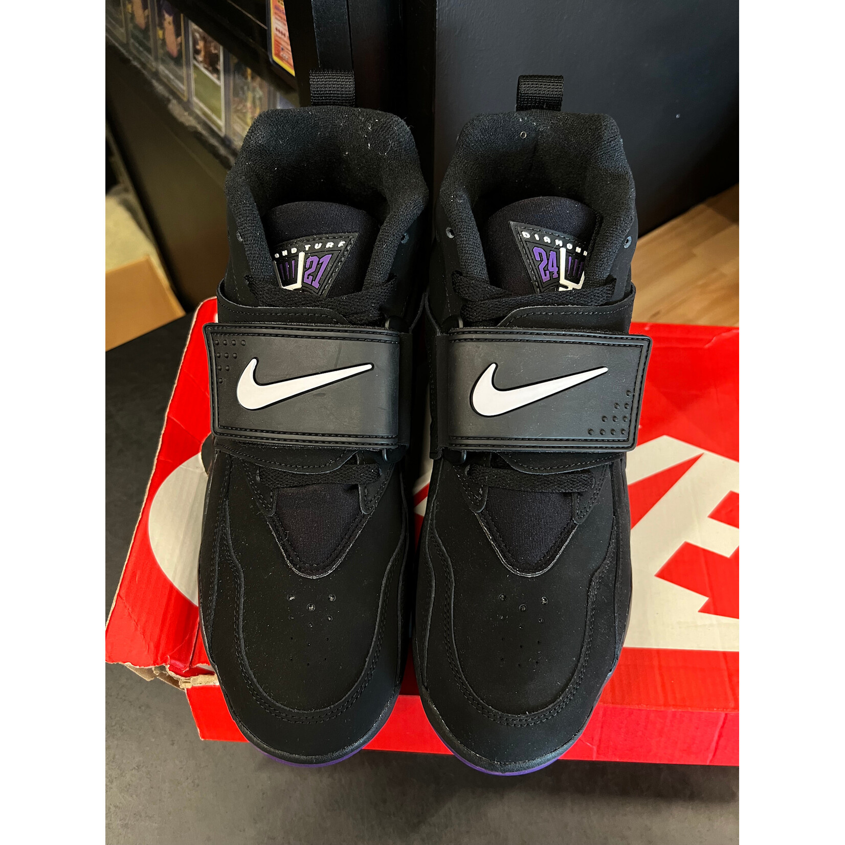 Nike Nike Air Diamond Turf Ravens (2025) Size 9.5, PREOWNED