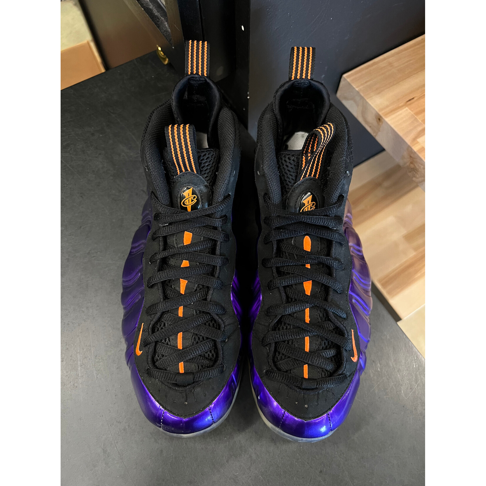 Nike Nike Air Foamposite One Phoenix Suns Size 10.5, PREOWNED NO BOX