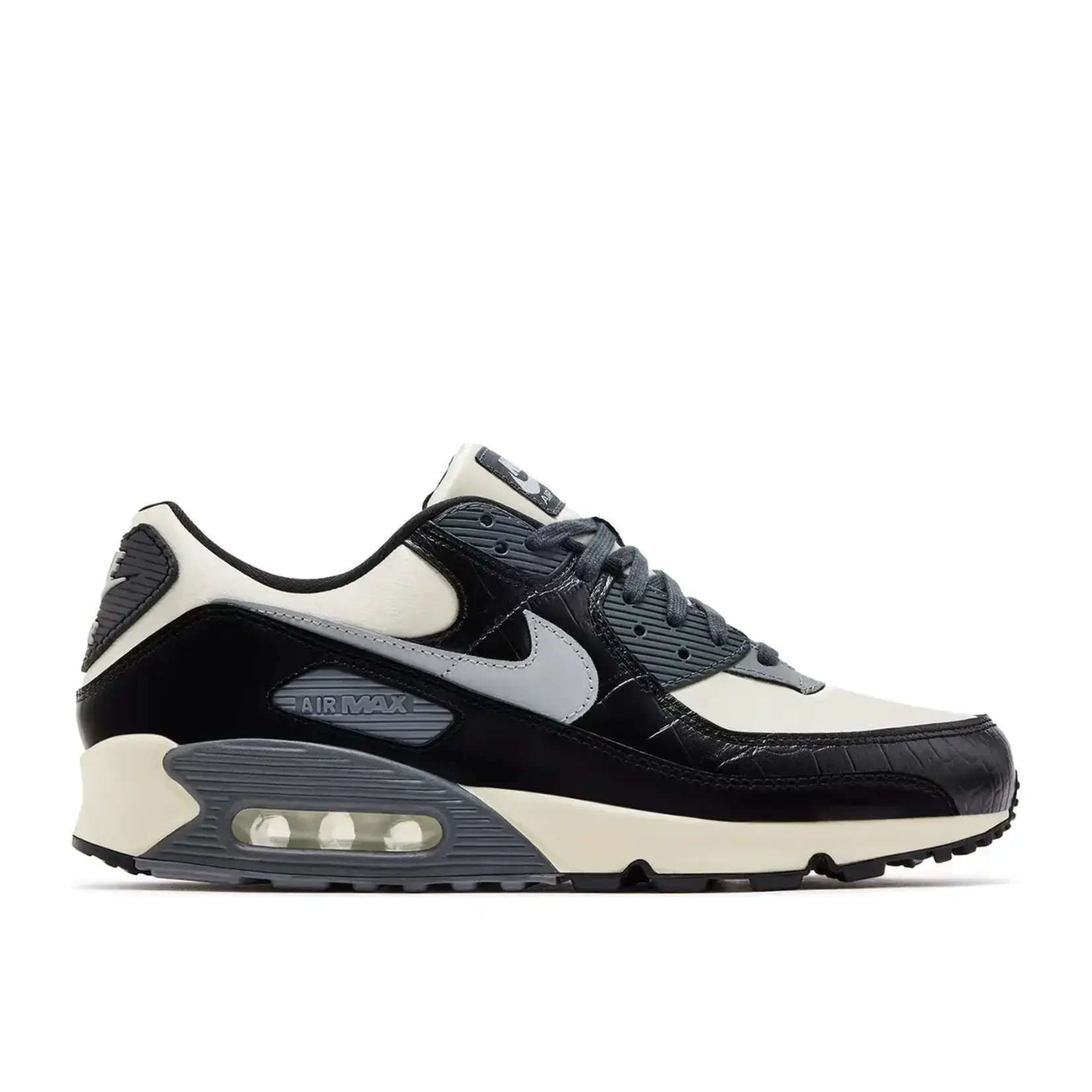 Nike Nike Air Max 90 QS Smoke Grey Crocodile Size 11.5, DS BRAND NEW*