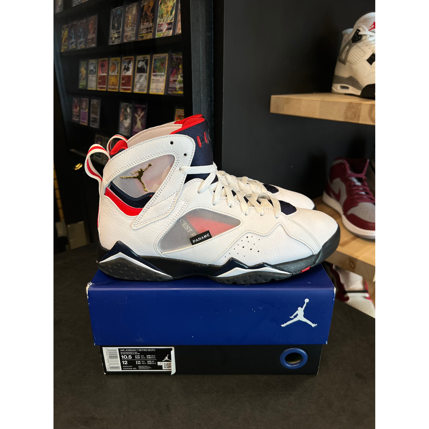 Jordan Jordan 7 Retro BCFC Paris Saint-Germain PSG (2021) Size 10.5, PREOWNED