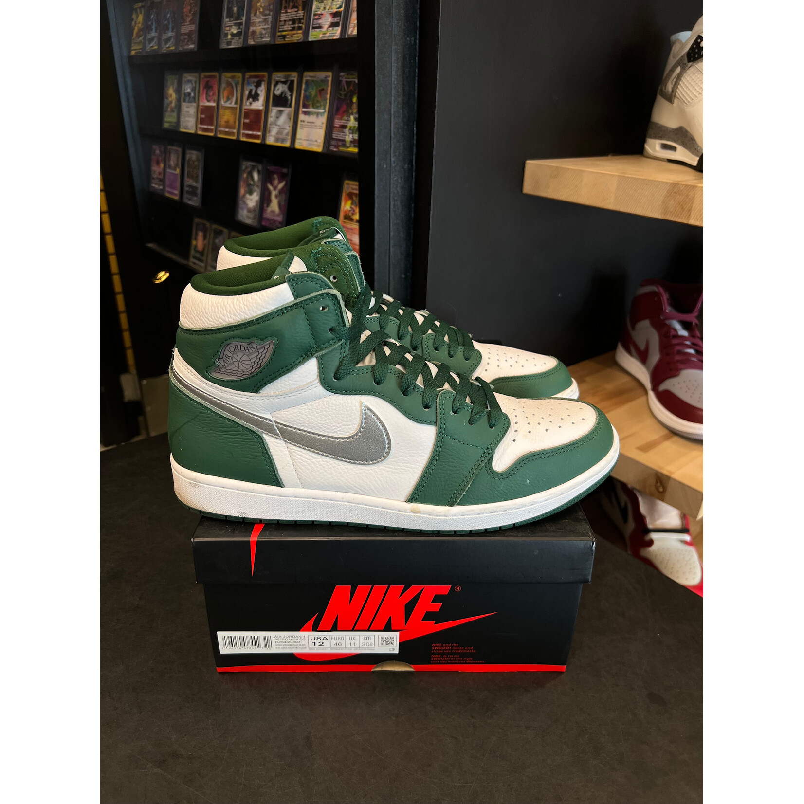 Jordan Jordan 1 Retro High OG Gorge Green Size 12, PREOWNED