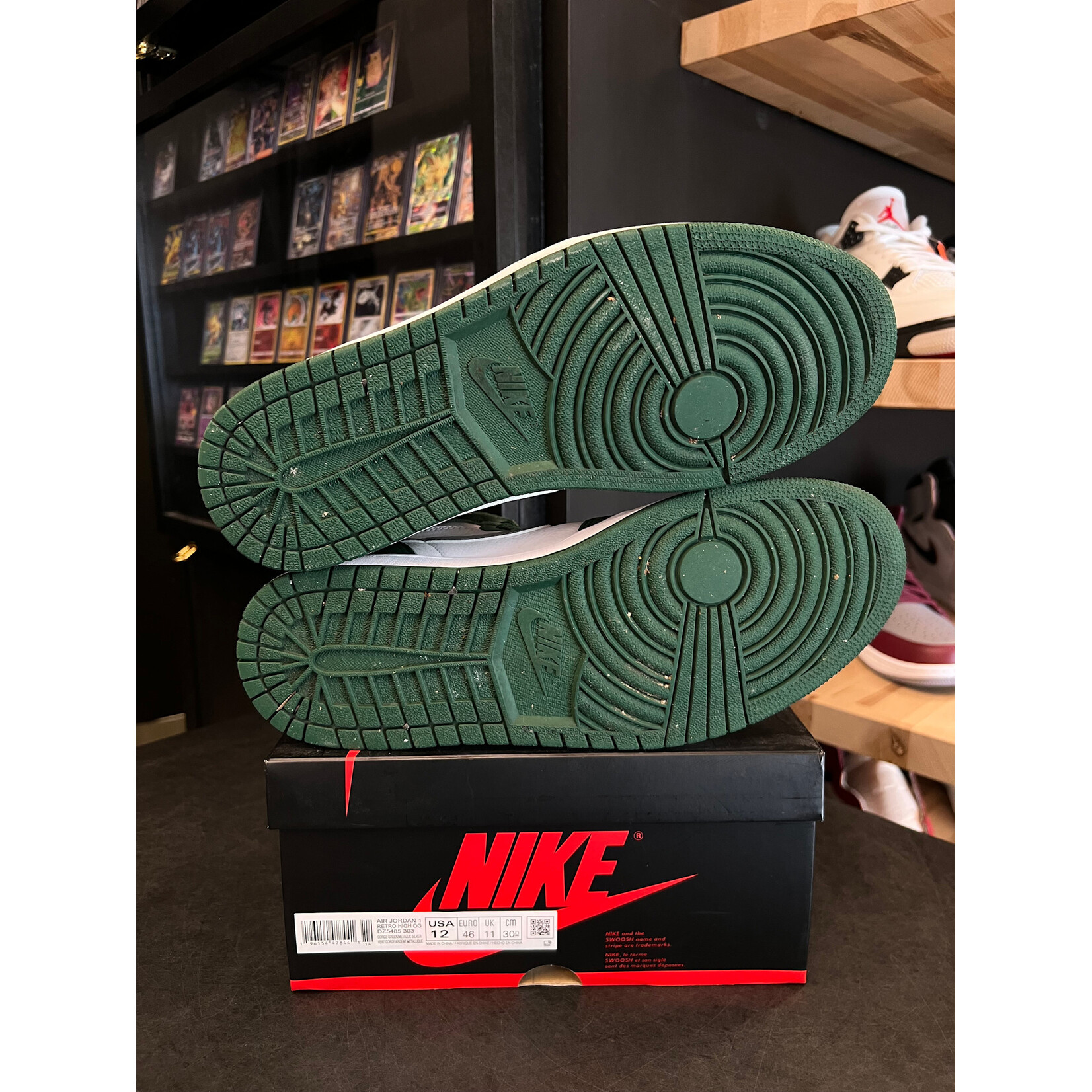 Jordan Jordan 1 Retro High OG Gorge Green Size 12, PREOWNED