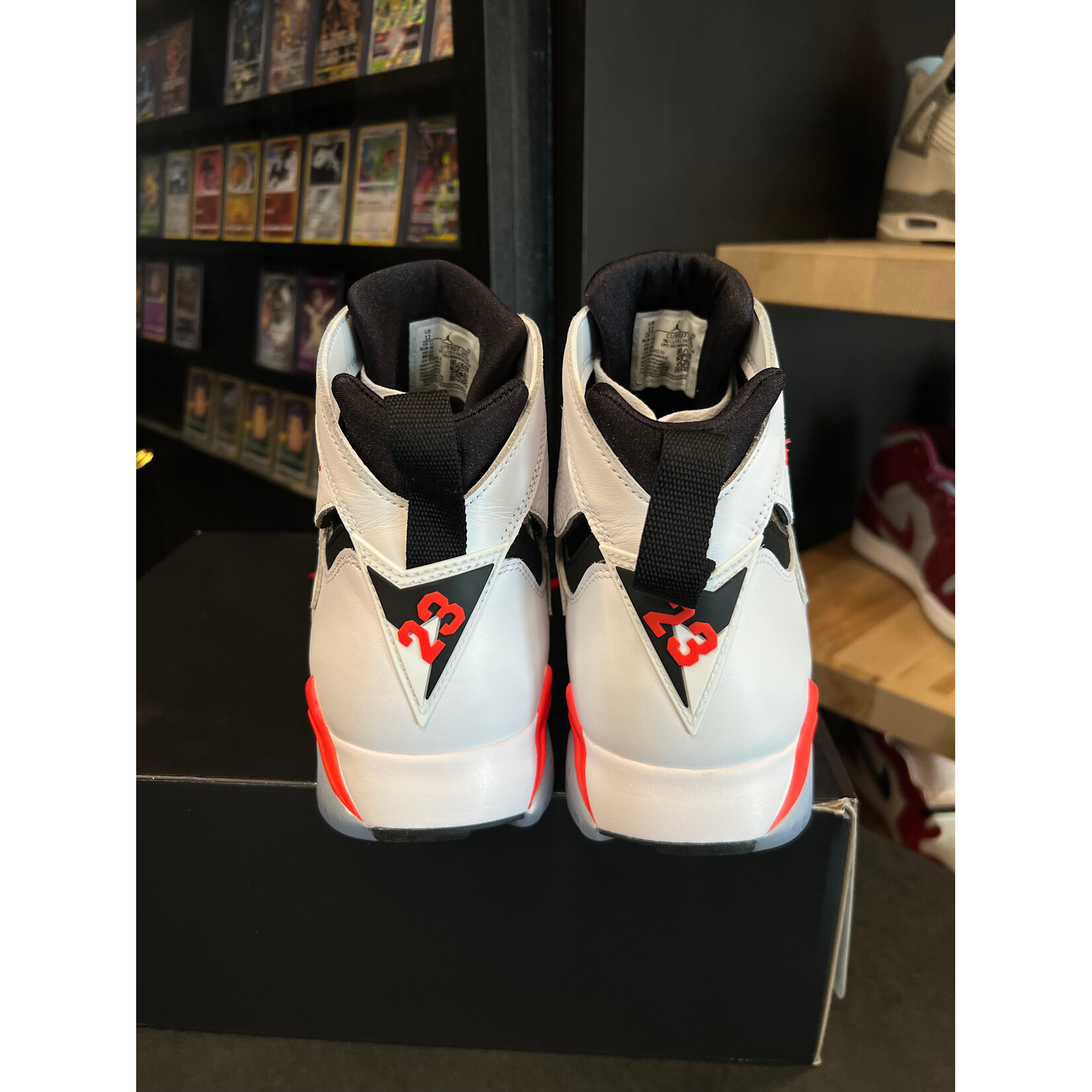 Jordan Jordan 7 Retro White Infrared Size 12, PREOWNED
