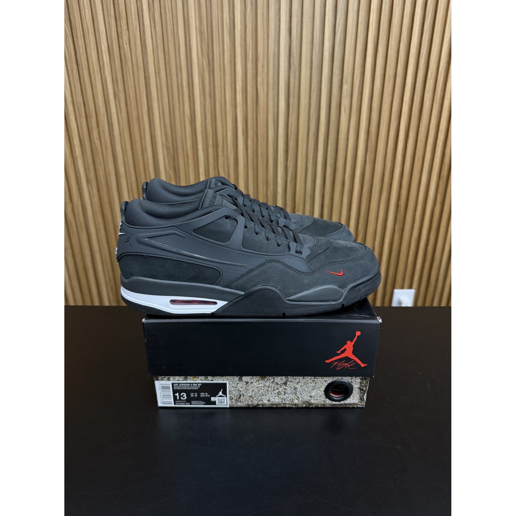 Jordan Jordan 4 RM SP Nigel Sylvester Driveway Grey Size 13, PREOWNED