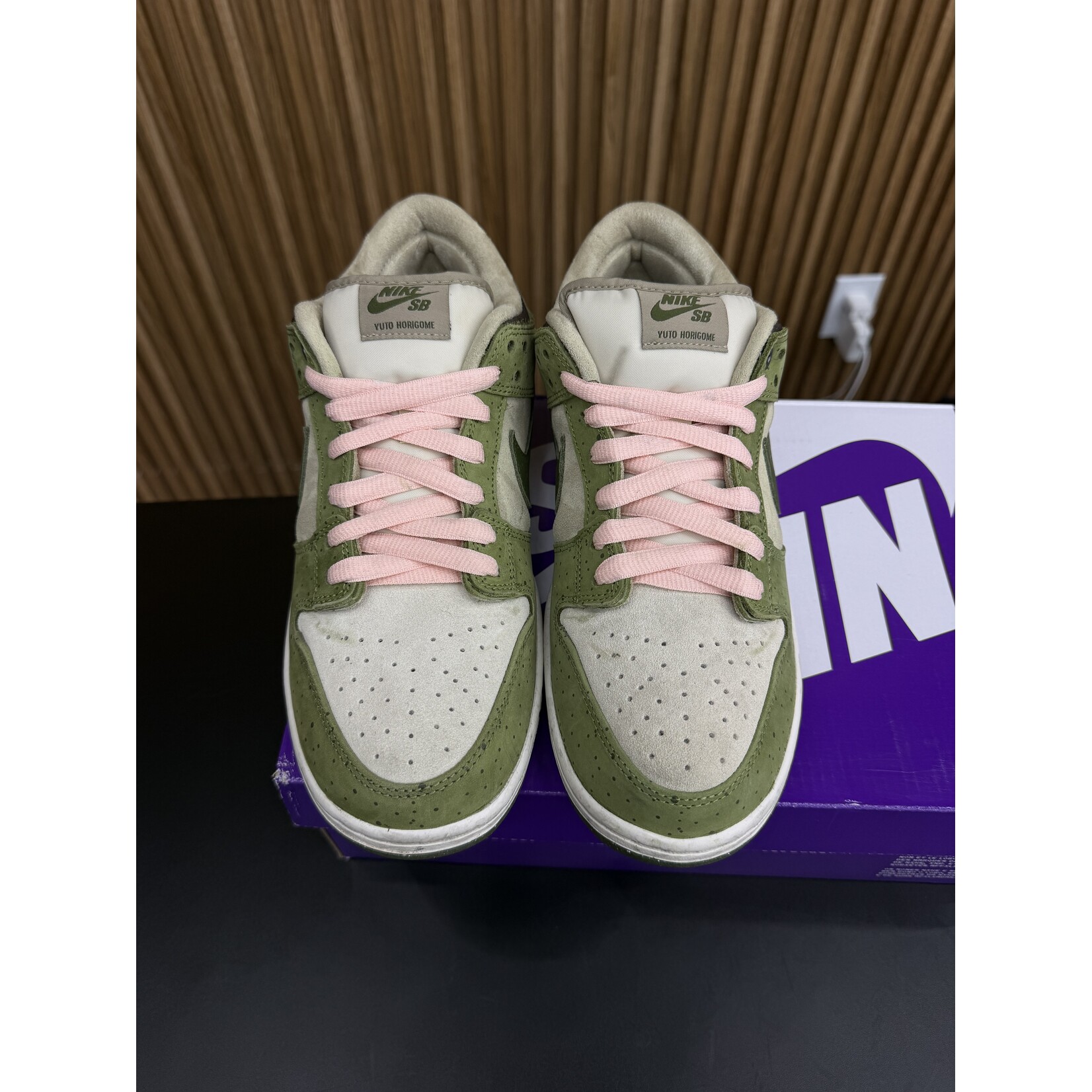 Nike Nike SB Dunk Low Yuto Horigome Matcha Size 10, PREOWNED
