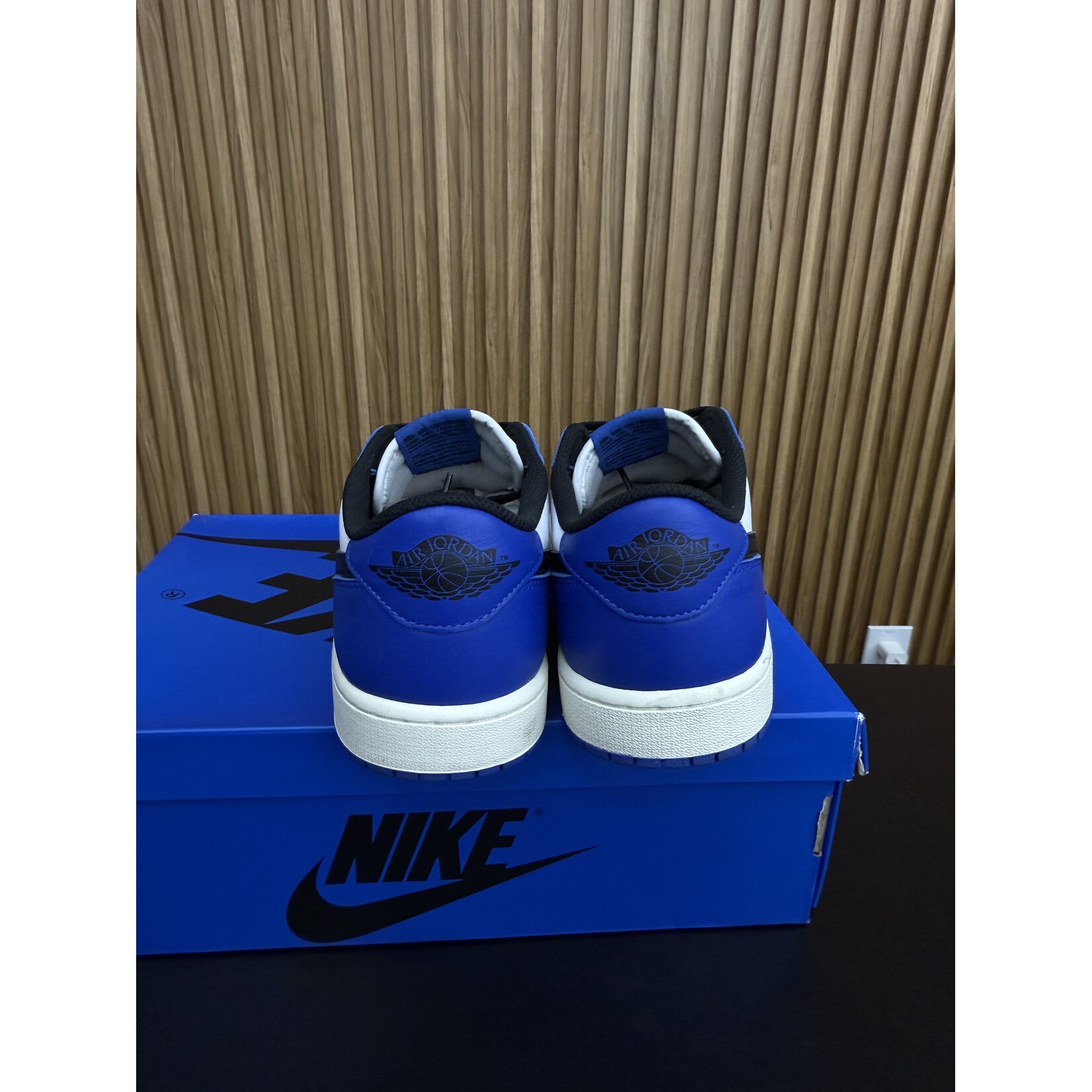 Jordan Jordan 1 Retro Low OG Game Royal Size 10.5, PREOWNED