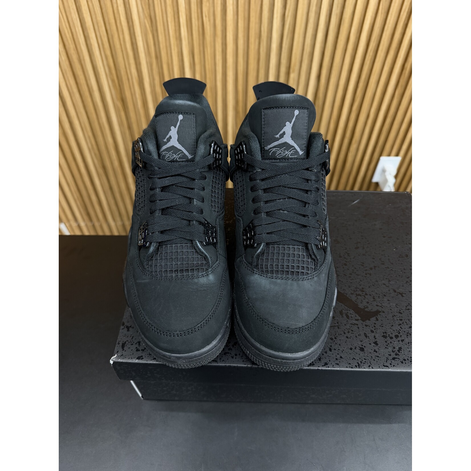 Jordan Jordan 4 Retro Black Cat (2025) Size 10, PREOWNED