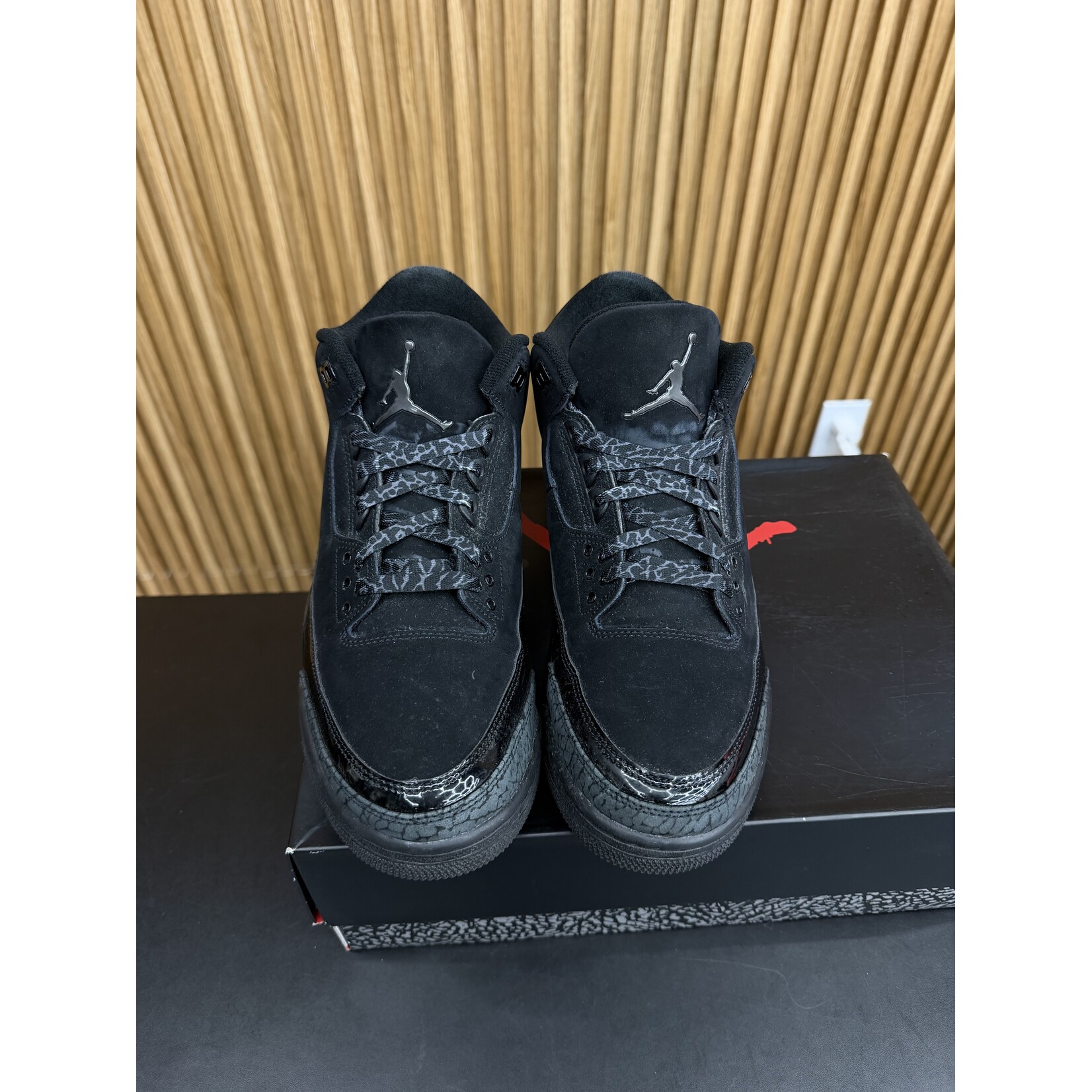 Jordan Jordan 3 Retro Black Cat (2025) Size 10, PREOWNED