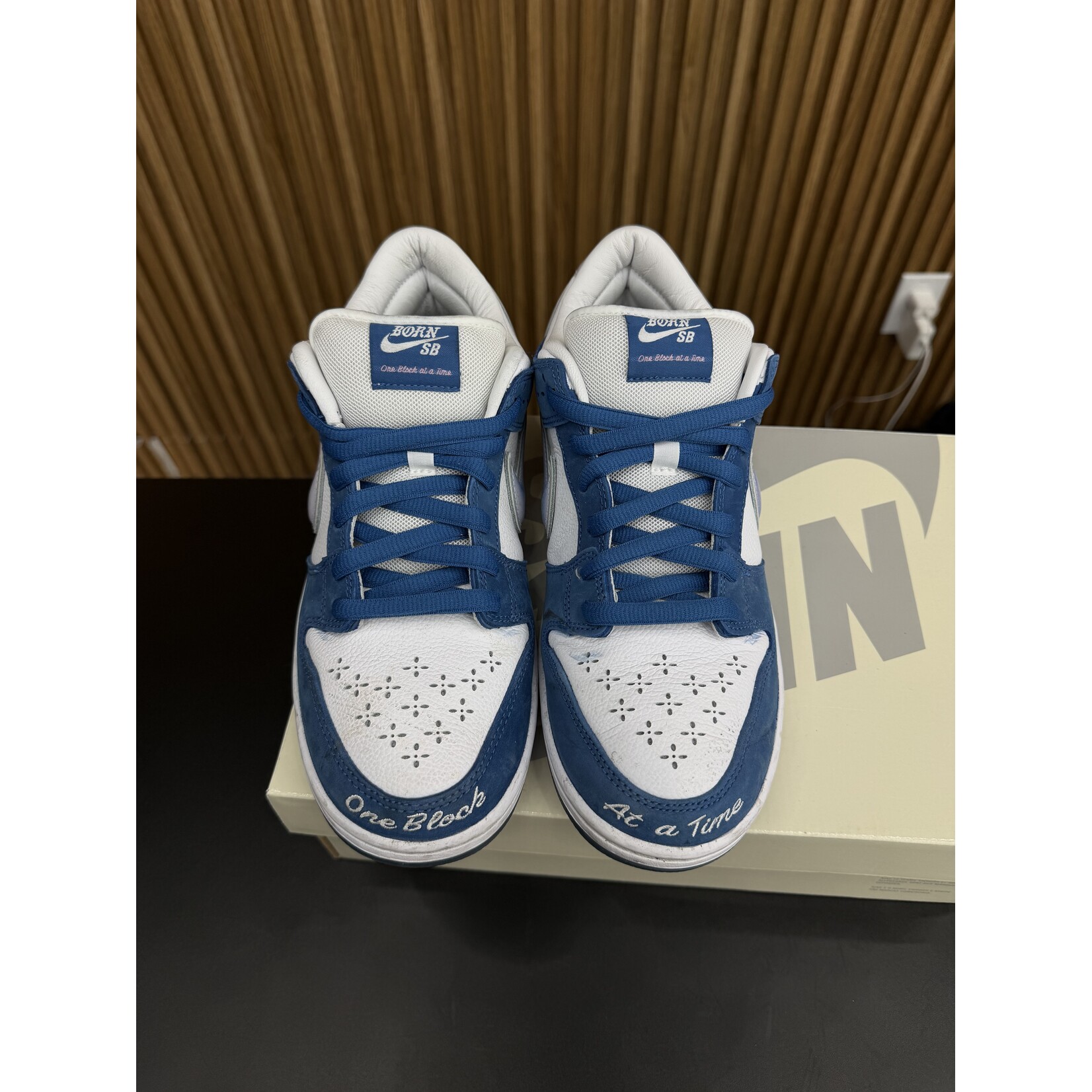 Nike Nike SB Dunk Low Born X Raised One Block At A Time Size 10, PREOWNED
