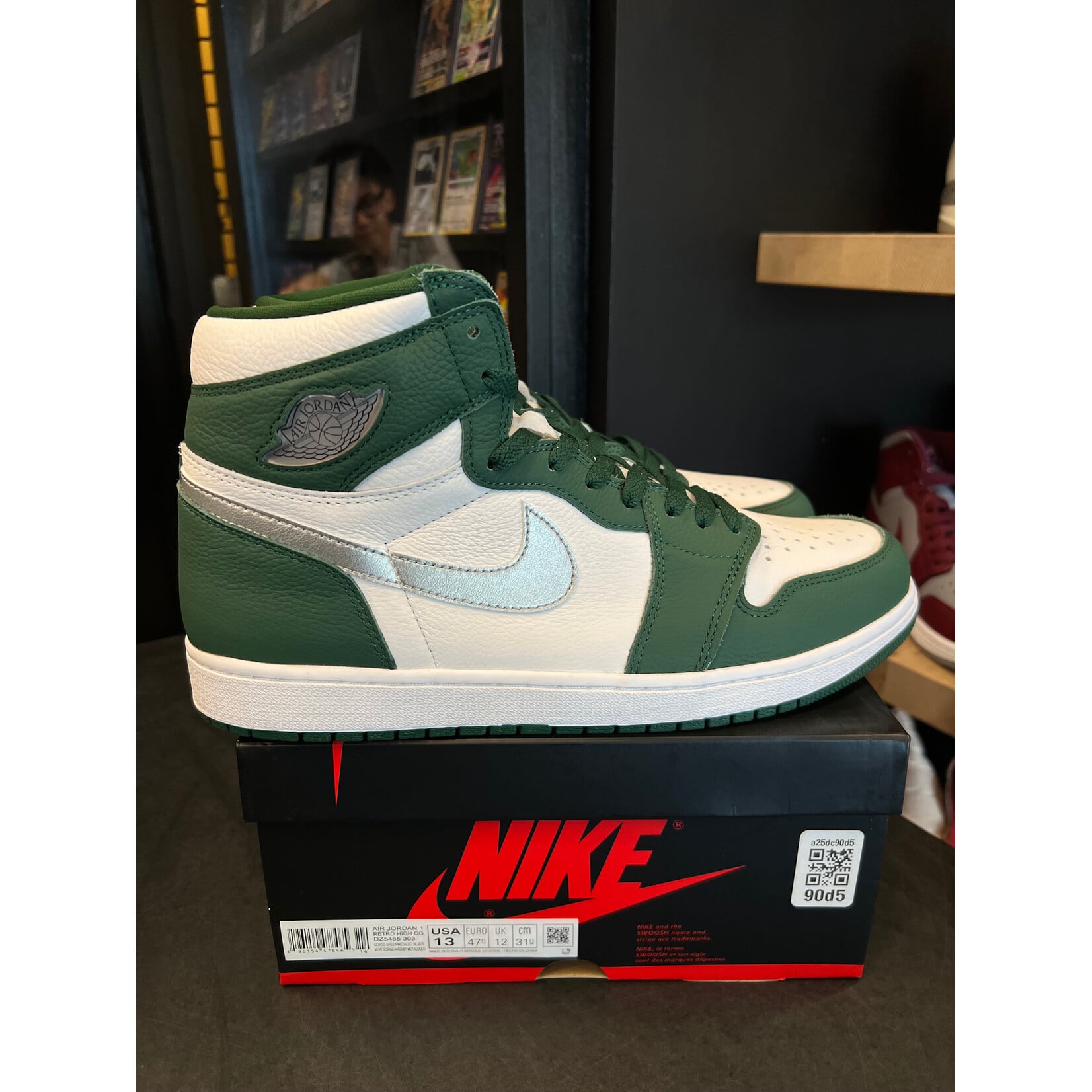Jordan Jordan 1 Retro High OG Gorge Green Size 13, PREOWNED