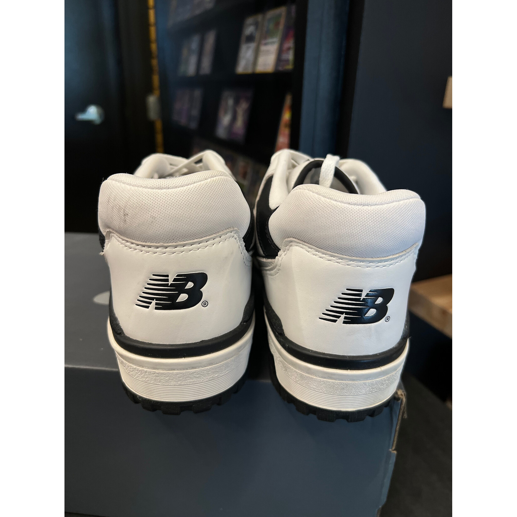 New New Balance 550 Sea Salt Black Size 11, PREOWNED