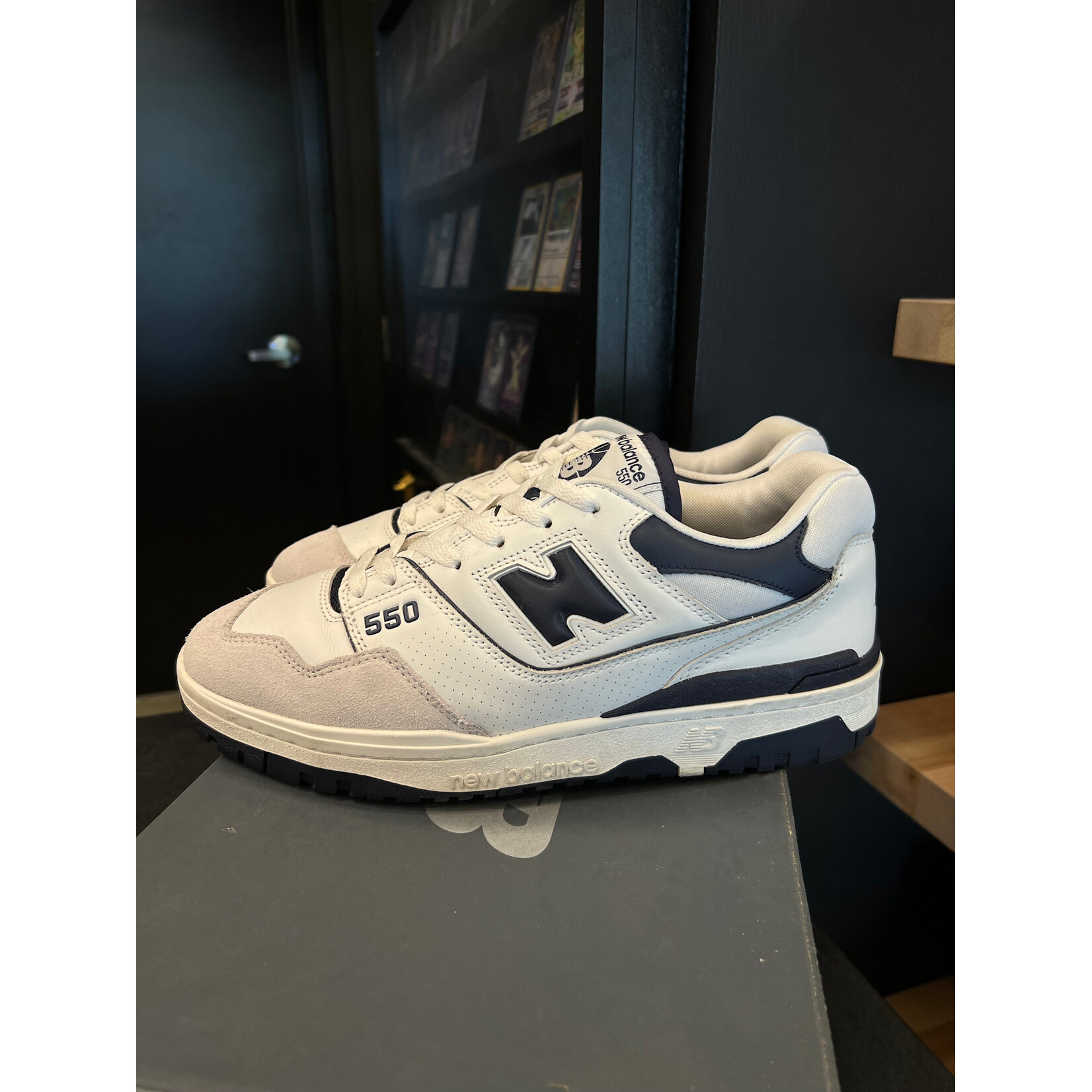 Jordan New Balance 550 Navy Blue Size 11, PREOWNED