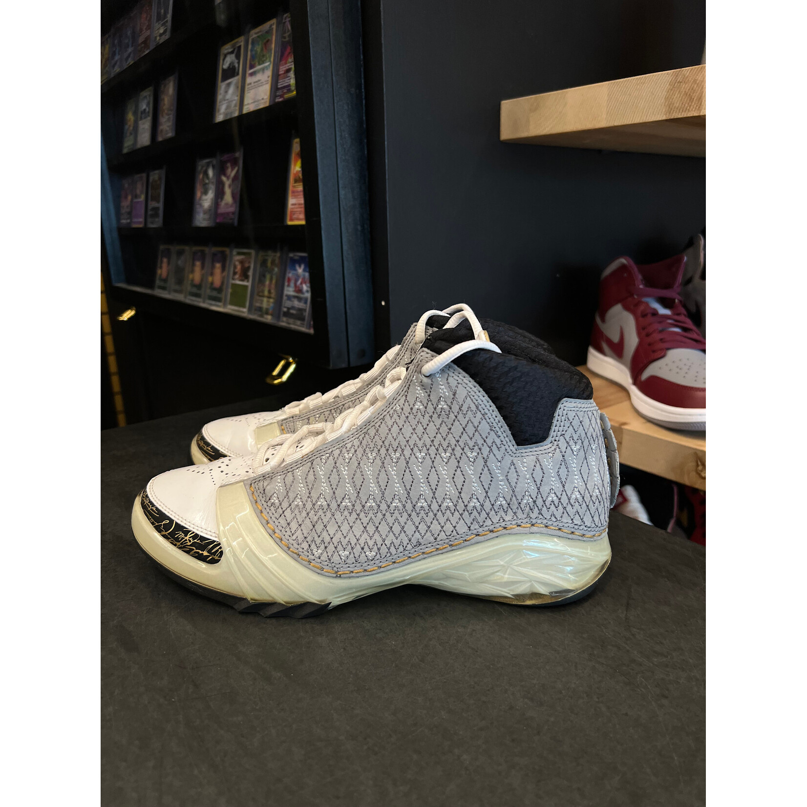 Jordan Jordan 23 White Stealth Size 8, PREOWNED