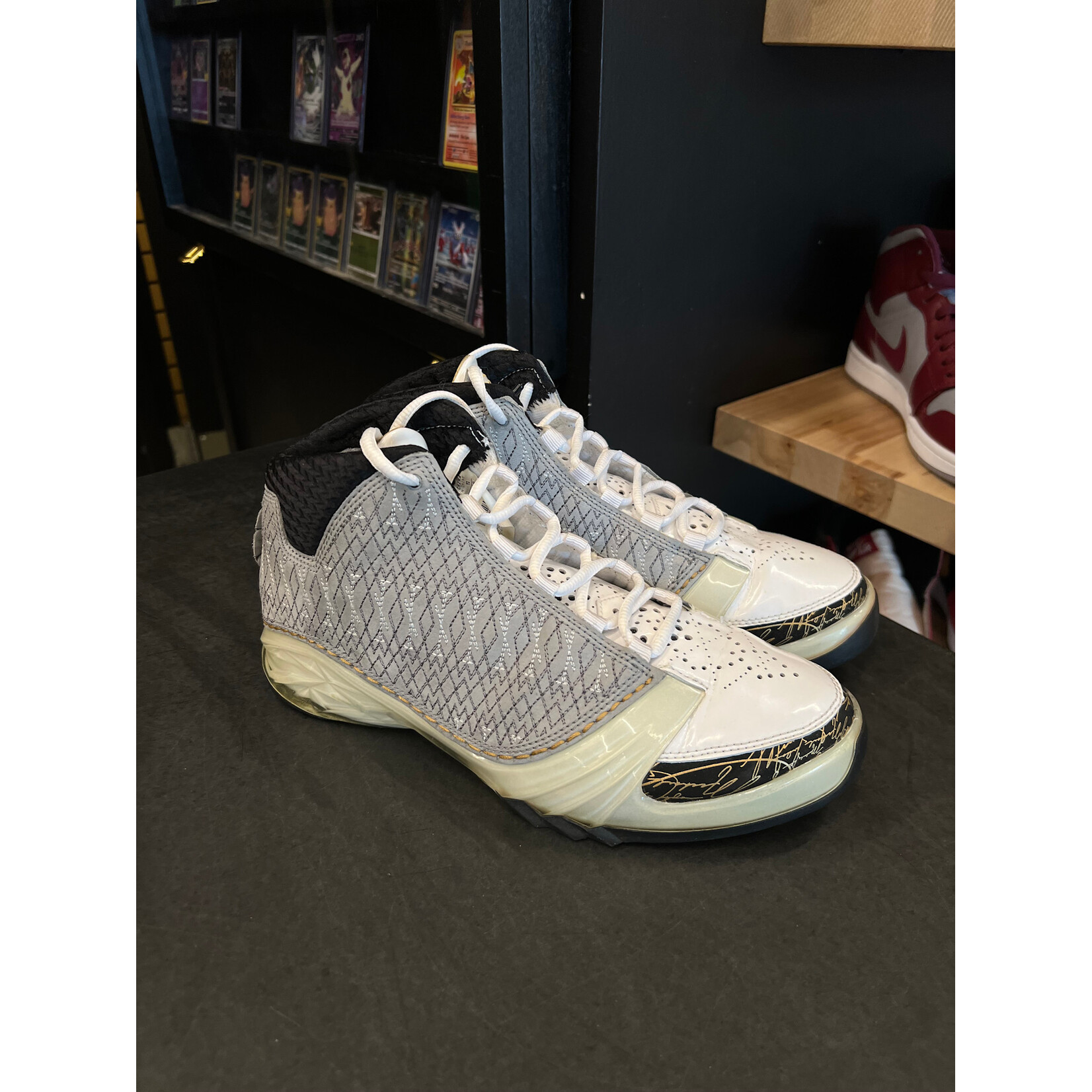 Jordan Jordan 23 White Stealth Size 8, PREOWNED