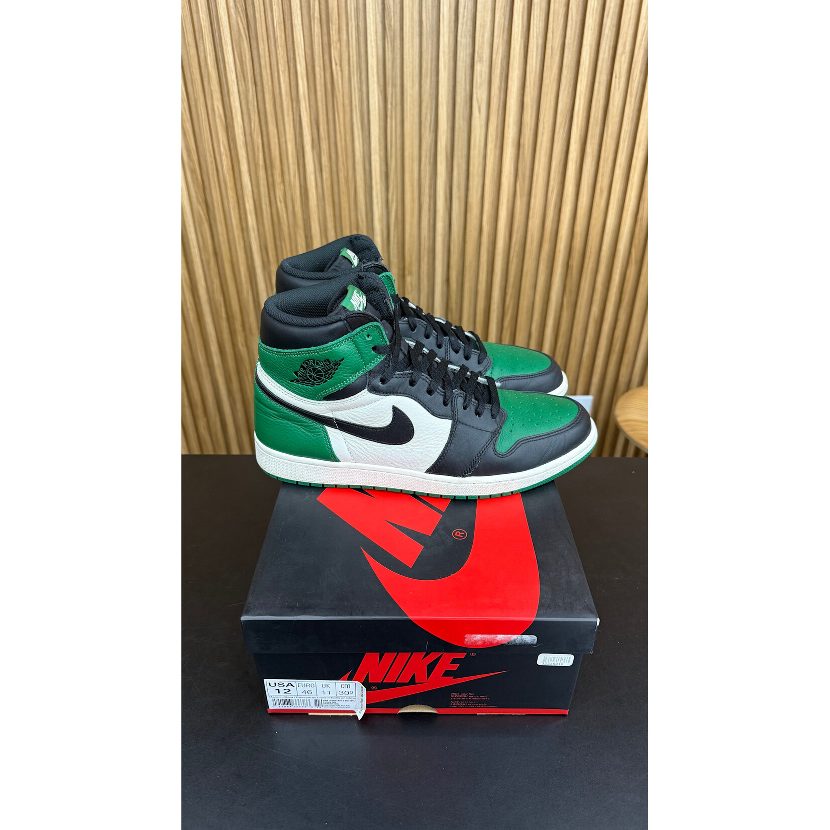 Jordan Jordan 1 Retro High Pine Green Size 12, PREOWNED