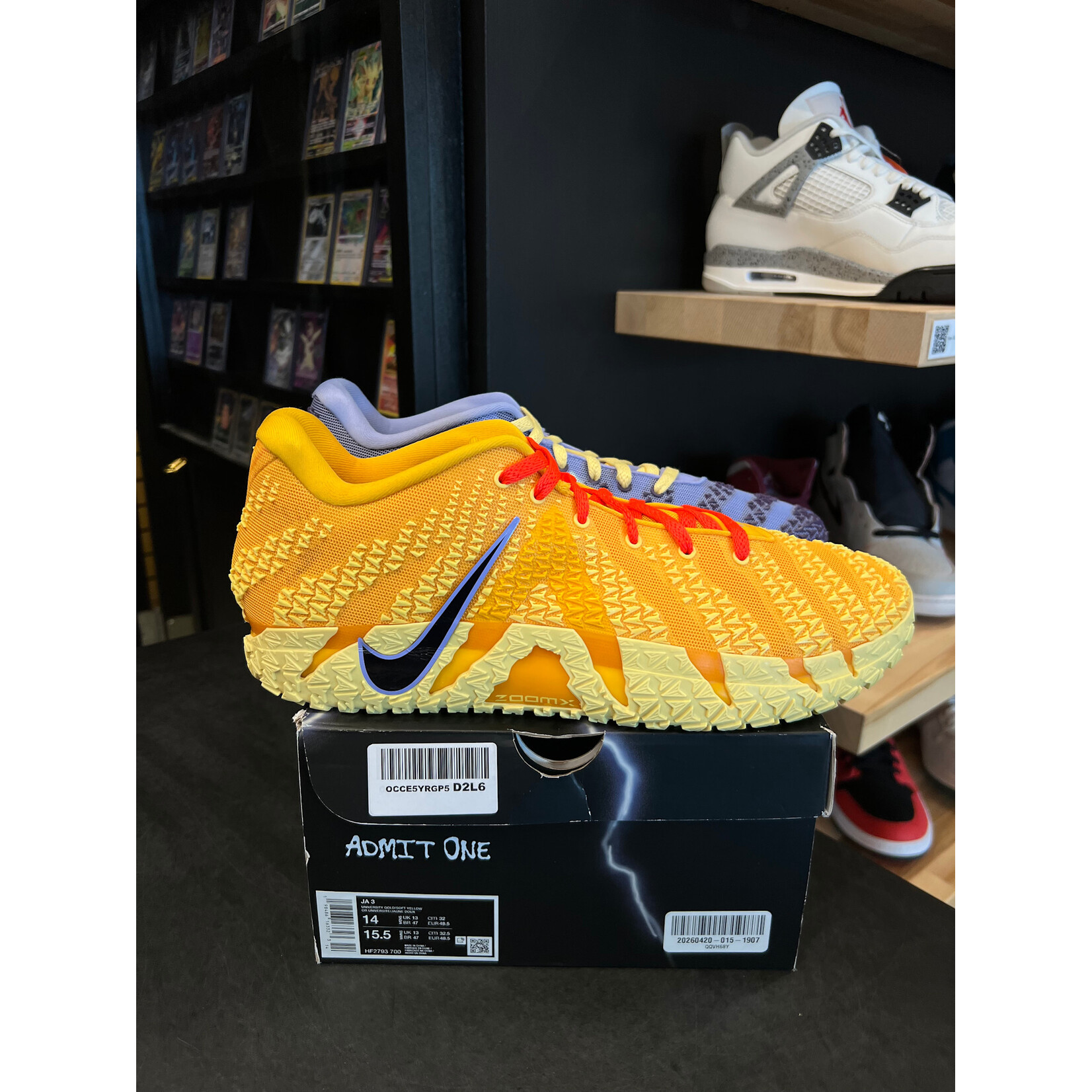 Nike Nike Ja 3 Hustle & Flow Size 14, PREOWNED
