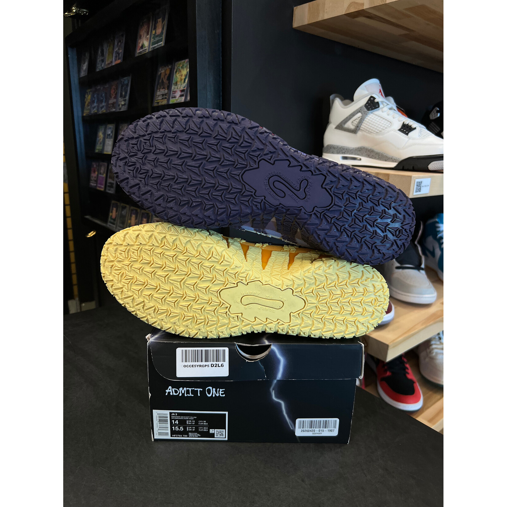 Nike Nike Ja 3 Hustle & Flow Size 14, PREOWNED