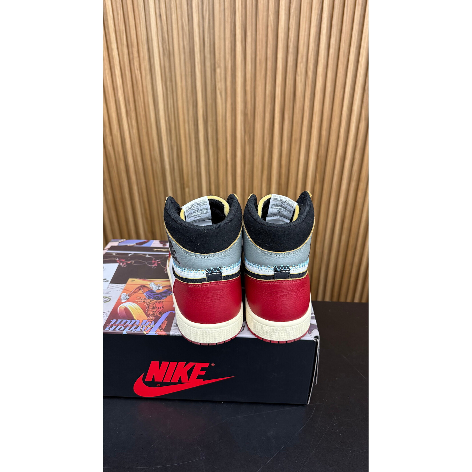 Jordan Jordan 1 Retro High OG SP Union LA Chicago Shadow Size 9, PREOWNED