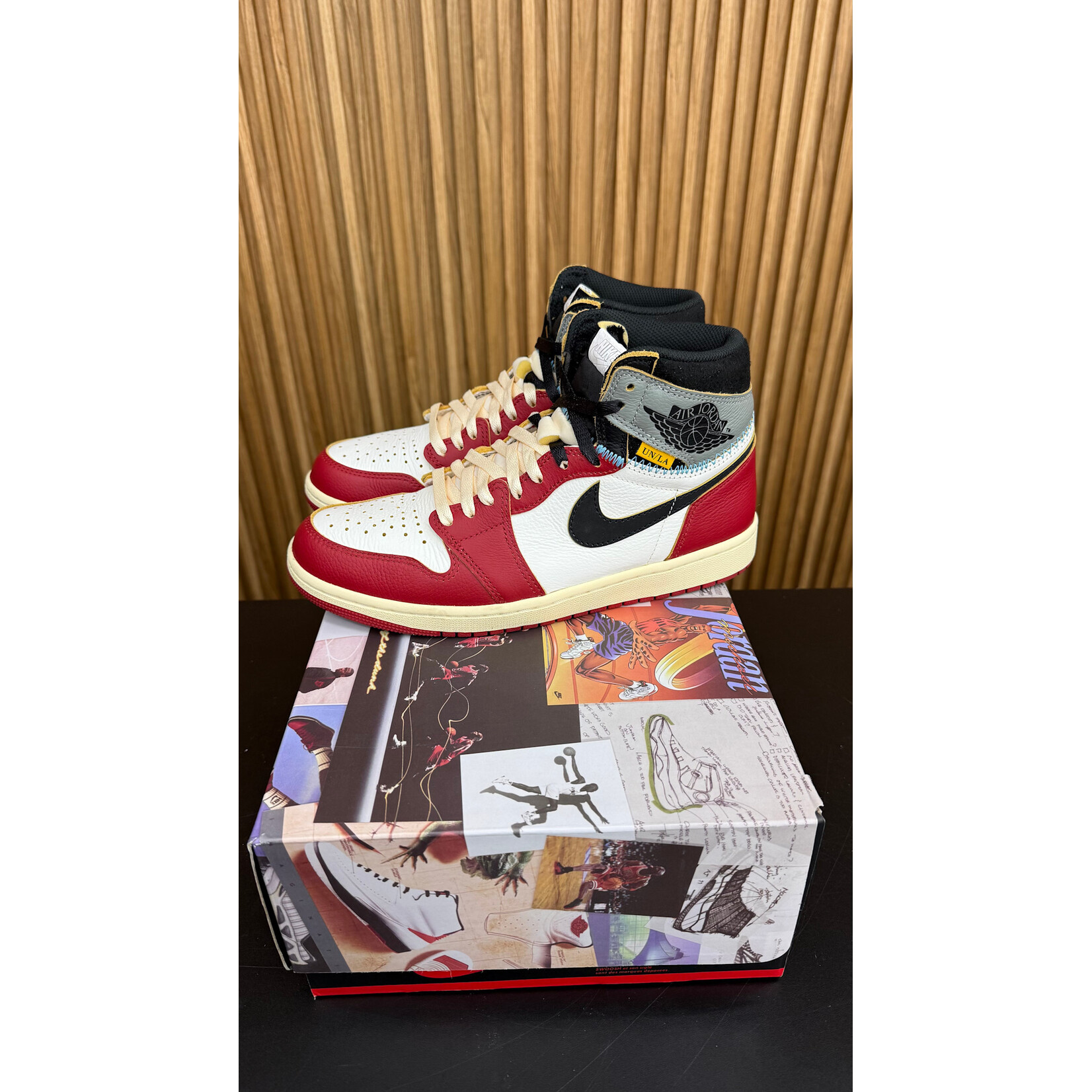 Jordan Jordan 1 Retro High OG SP Union LA Chicago Shadow Size 9, PREOWNED