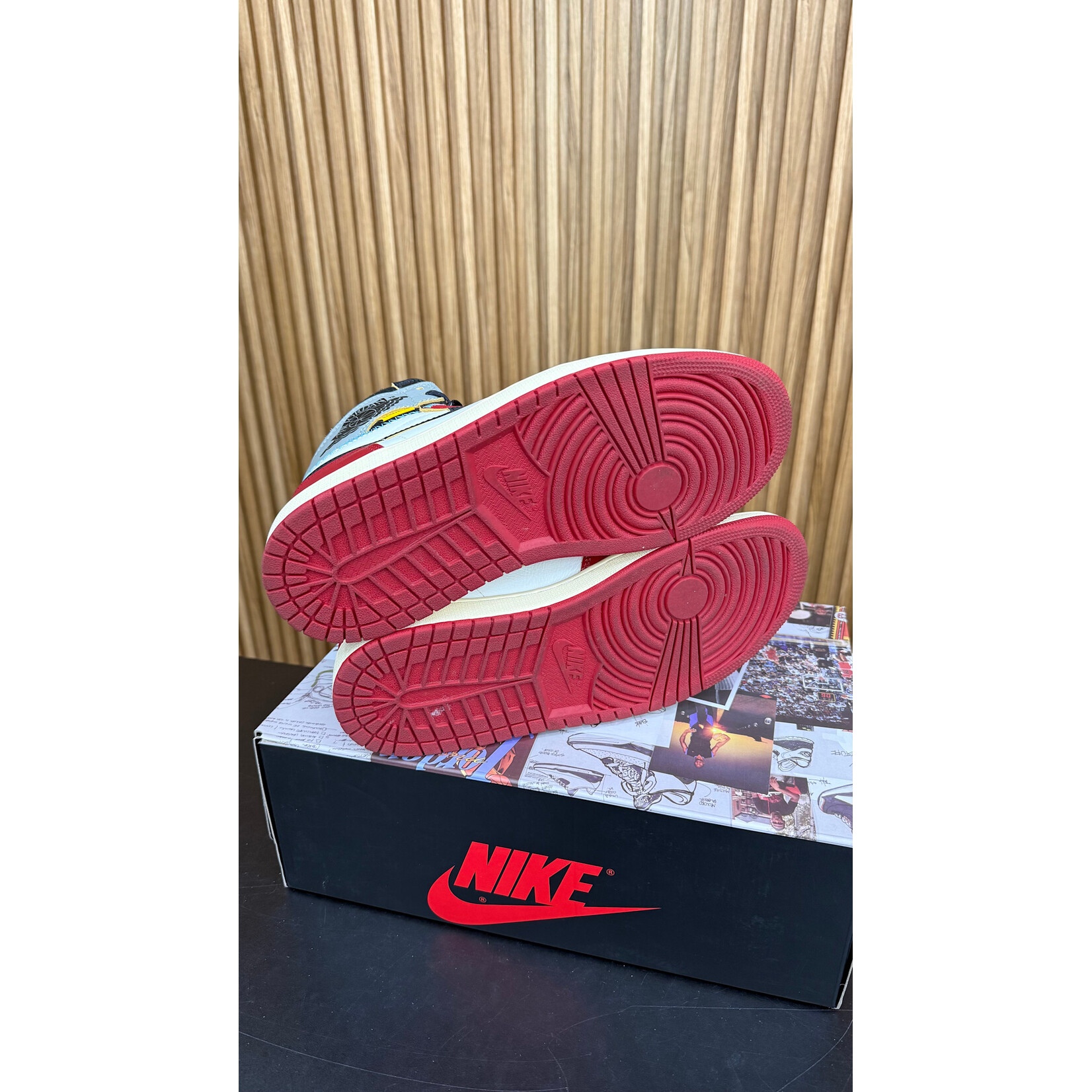 Jordan Jordan 1 Retro High OG SP Union LA Chicago Shadow Size 9, PREOWNED
