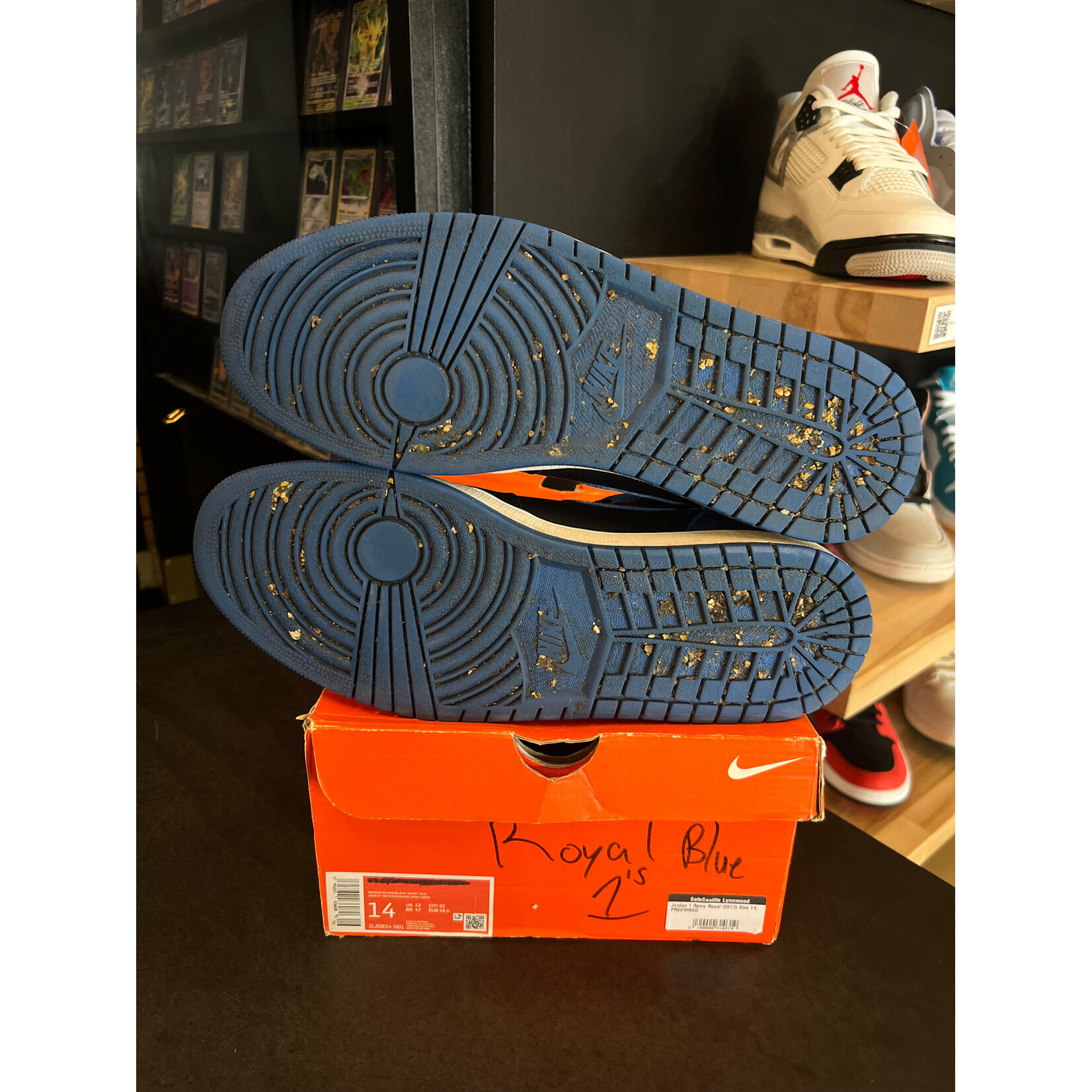 Jordan Jordan 1 Retro Royal (2017) Size 14, PREOWNED