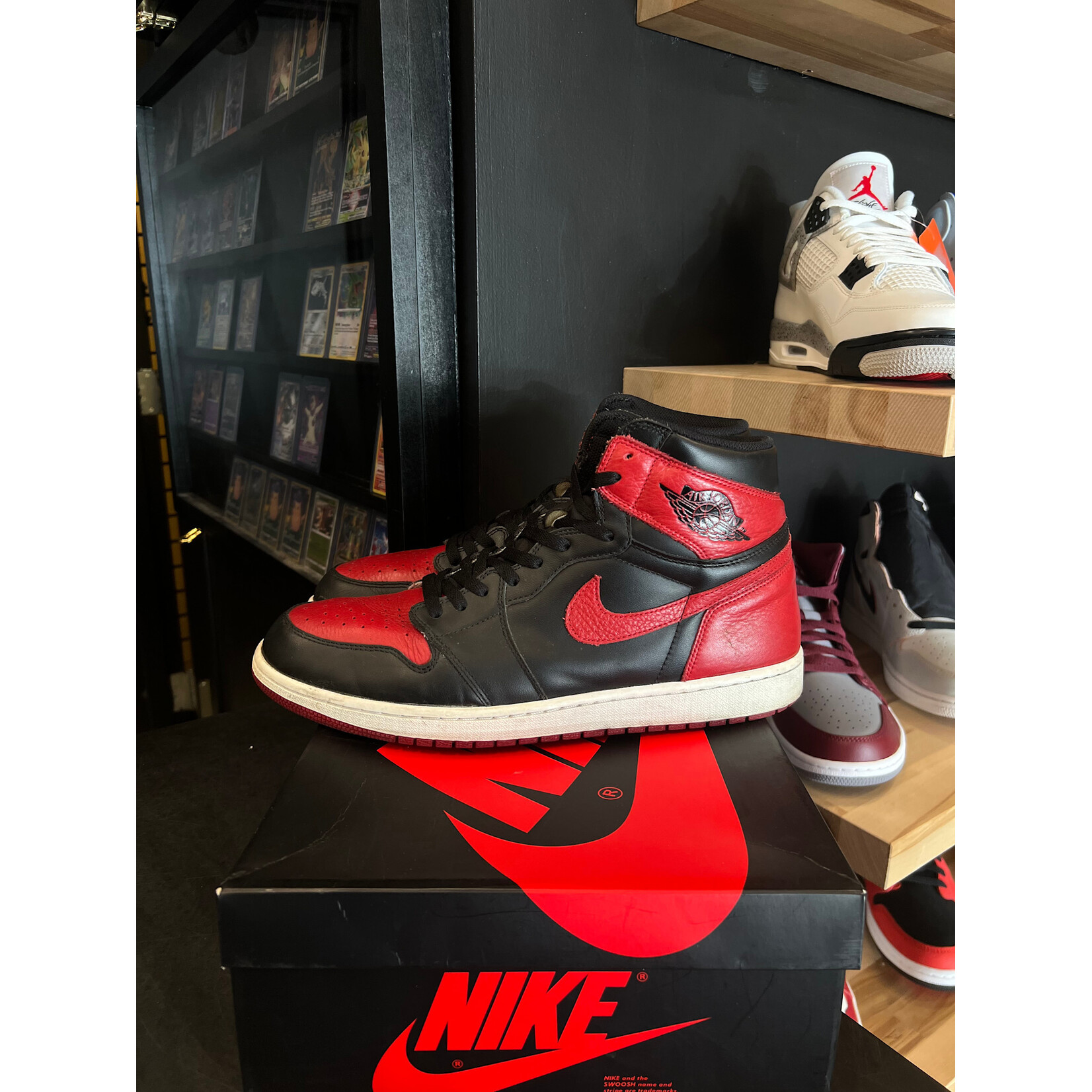 Jordan Jordan 1 Retro High Bred Banned (2016) Size 14, PREOWNED