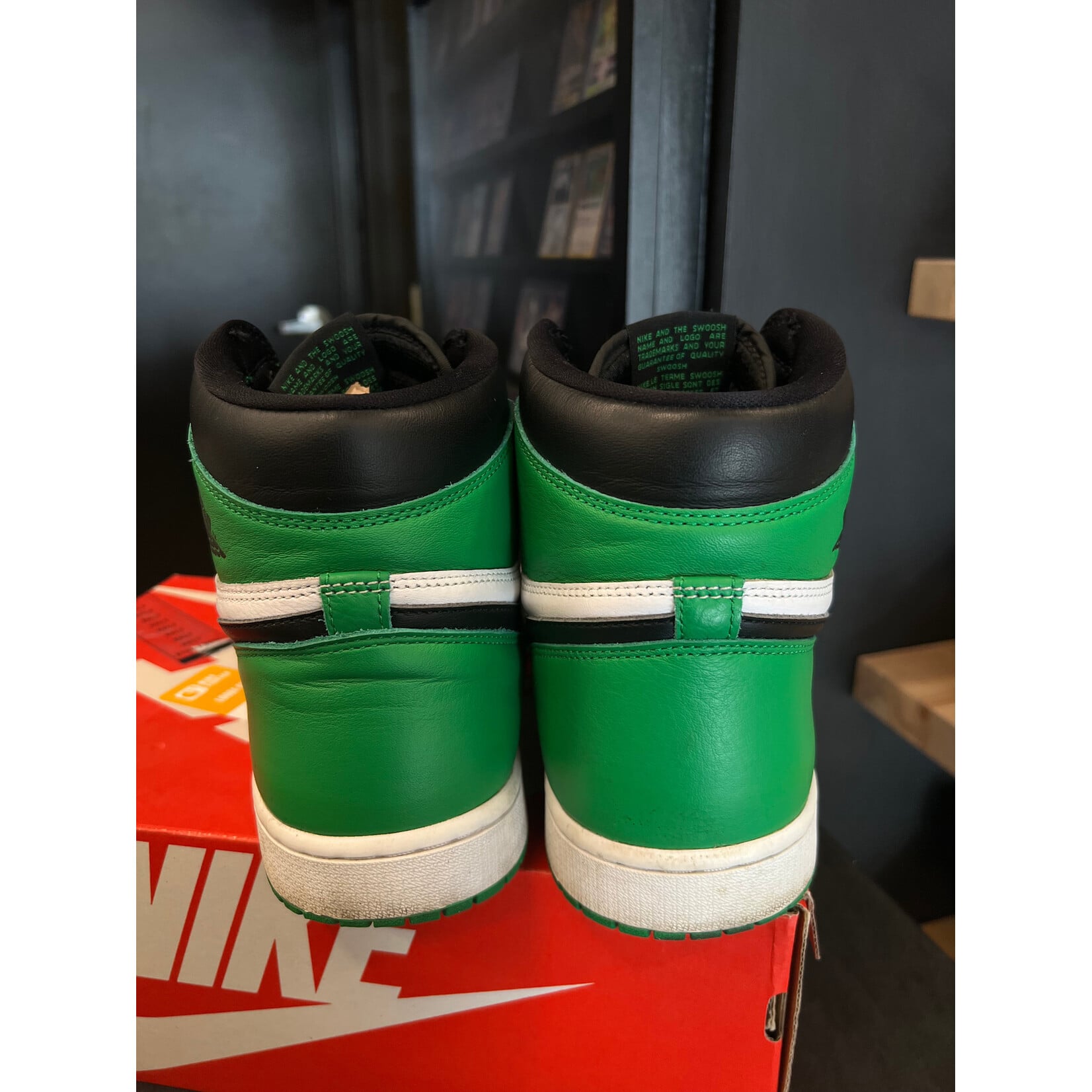 Jordan Jordan 1 Retro High OG Lucky Green Size 14, PREOWNED