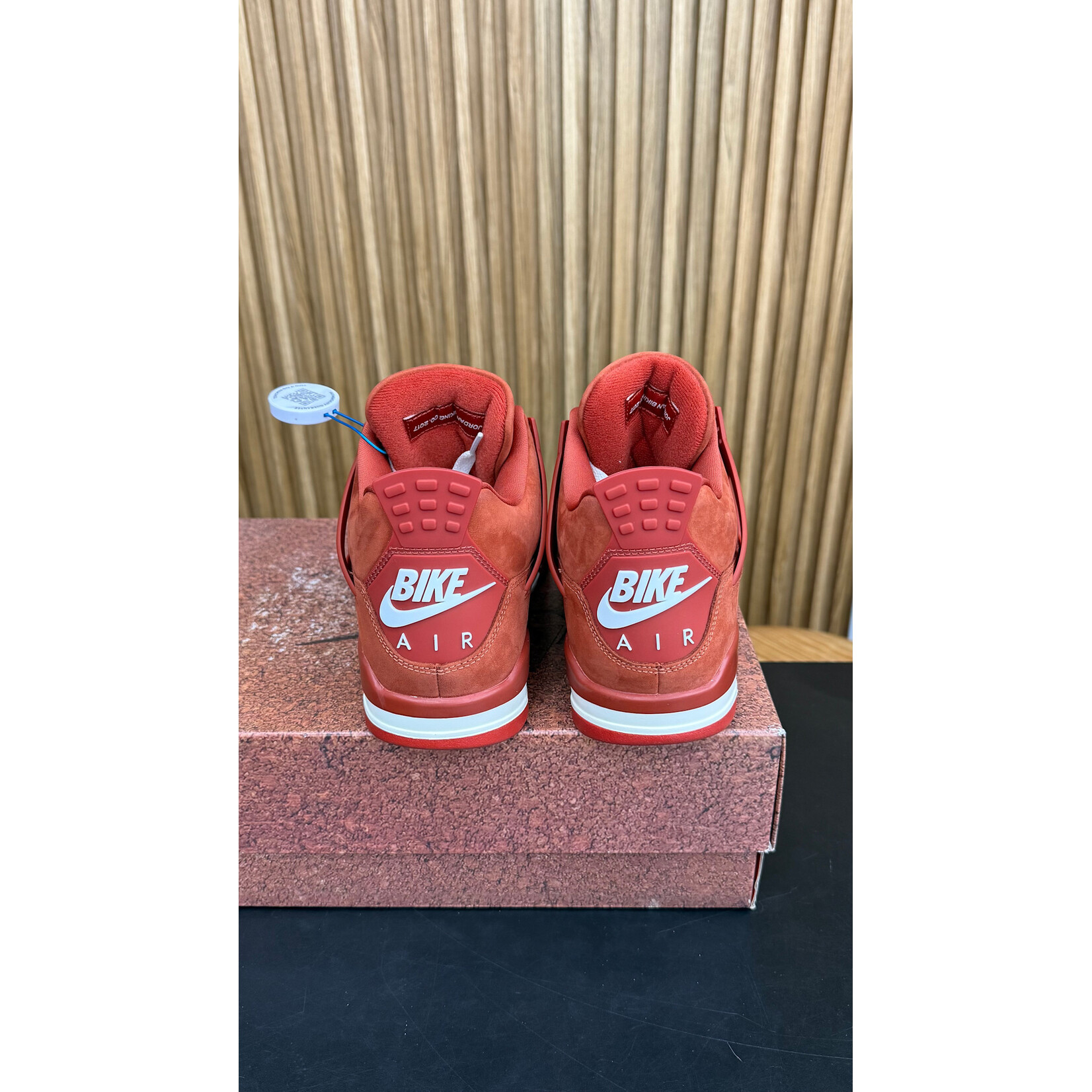 Air Air Jordan 4 Retro OG SP Nigel Sylvester Brick by Brick Size 8.5, PREOWNED