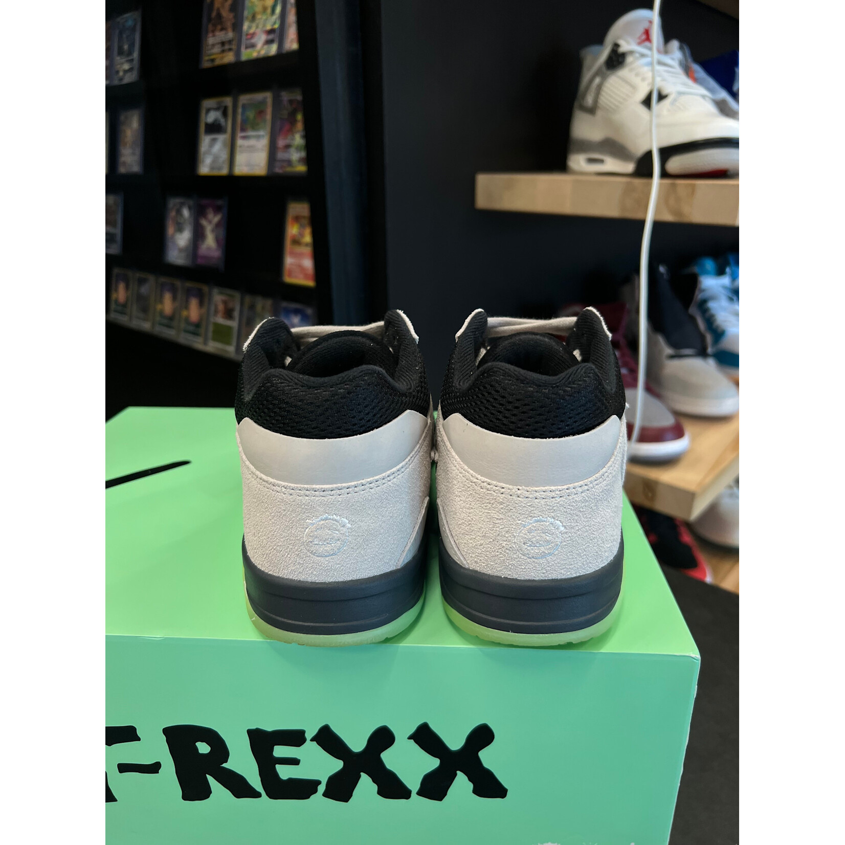 Jordan Jordan Jumpman Jack TR Travis Scott x Chase B Black Night Silver Size 8.5, PREOWNED