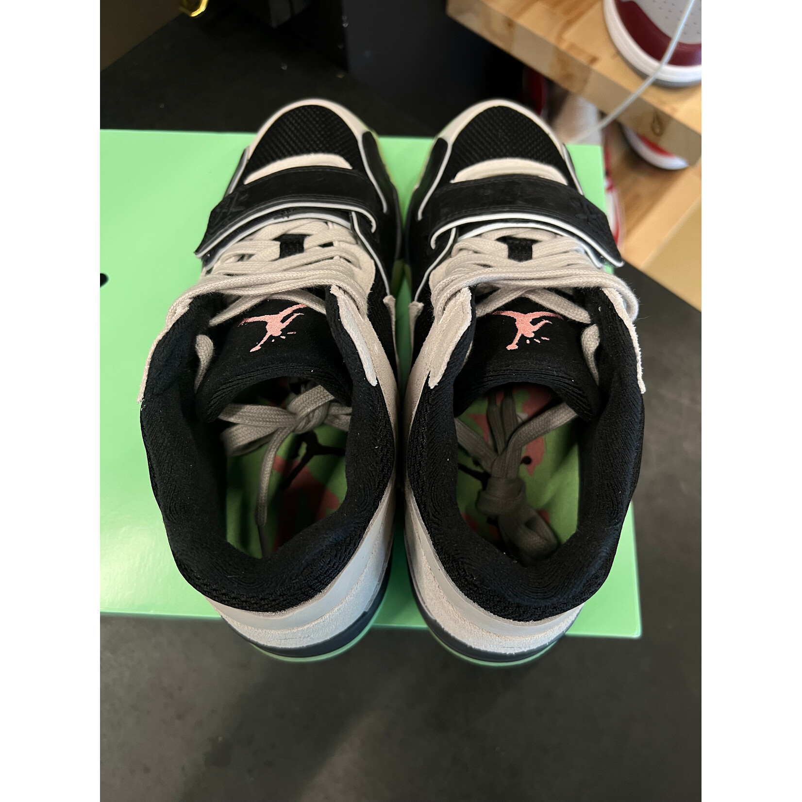 Jordan Jordan Jumpman Jack TR Travis Scott x Chase B Black Night Silver Size 8.5, PREOWNED