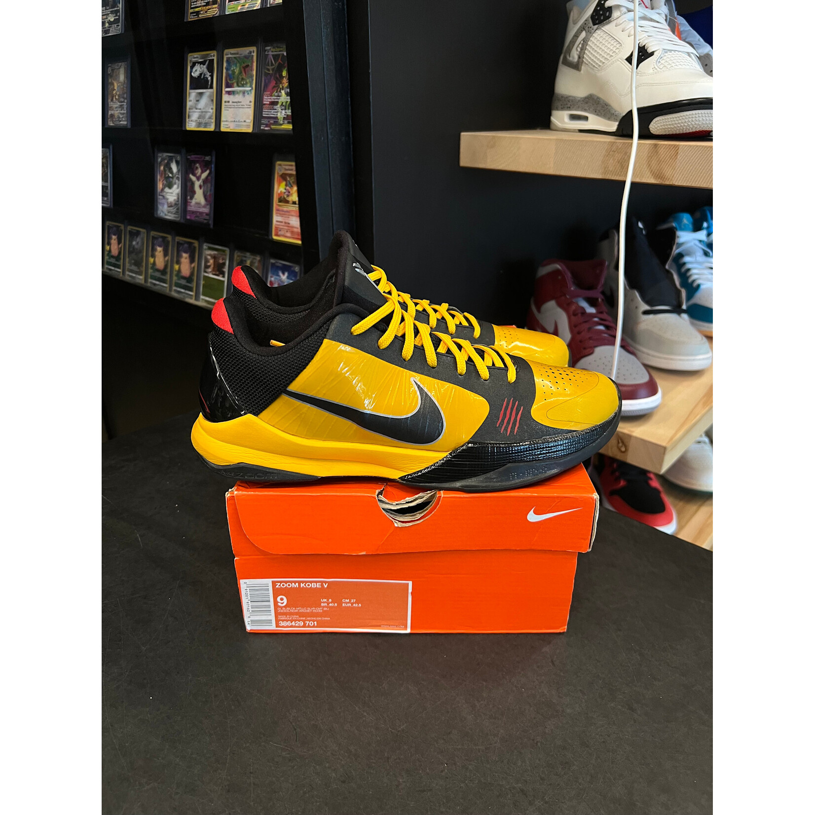Nike Nike Kobe 5 Bruce Lee Size 9, PREOWNED