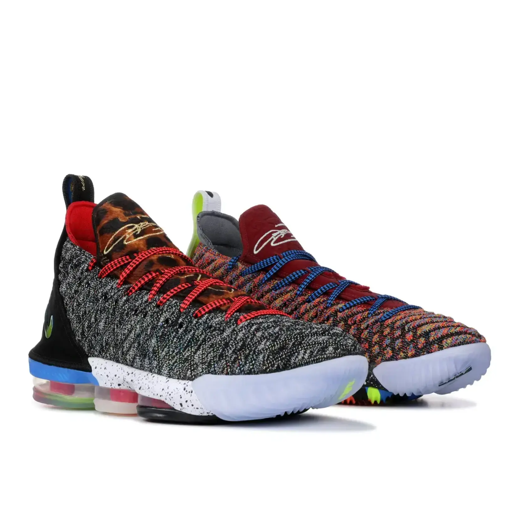 Nike Nike LeBron 16 What The 1 Thru 5 Size 9, DS BRAND NEW DAMAGED BOX