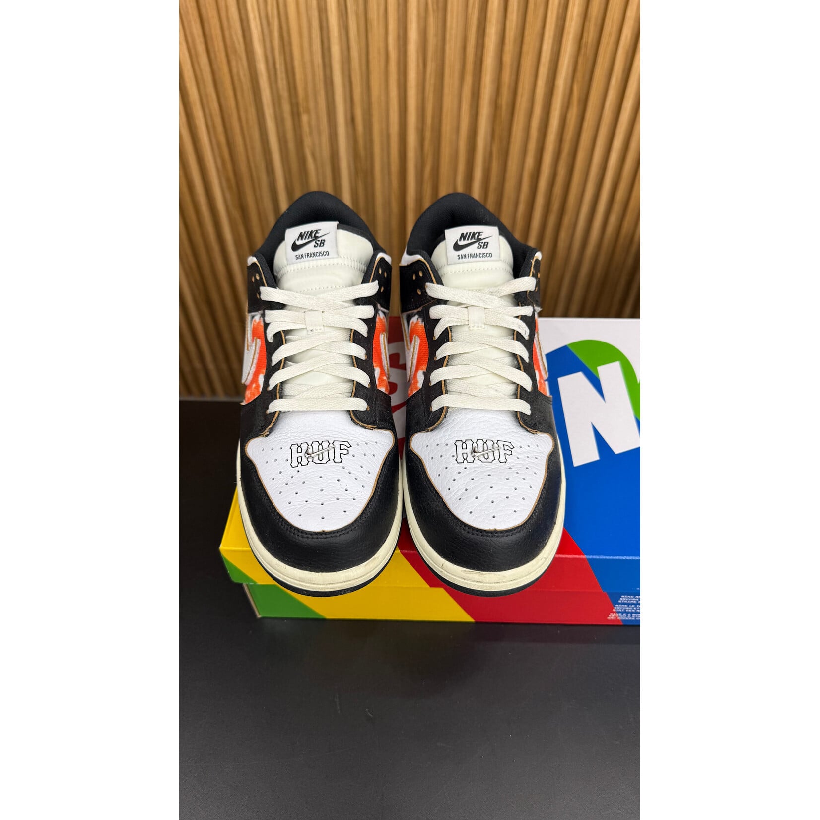 Nike Nike SB Dunk Low HUF San Francisco Size 10.5, PREOWNED